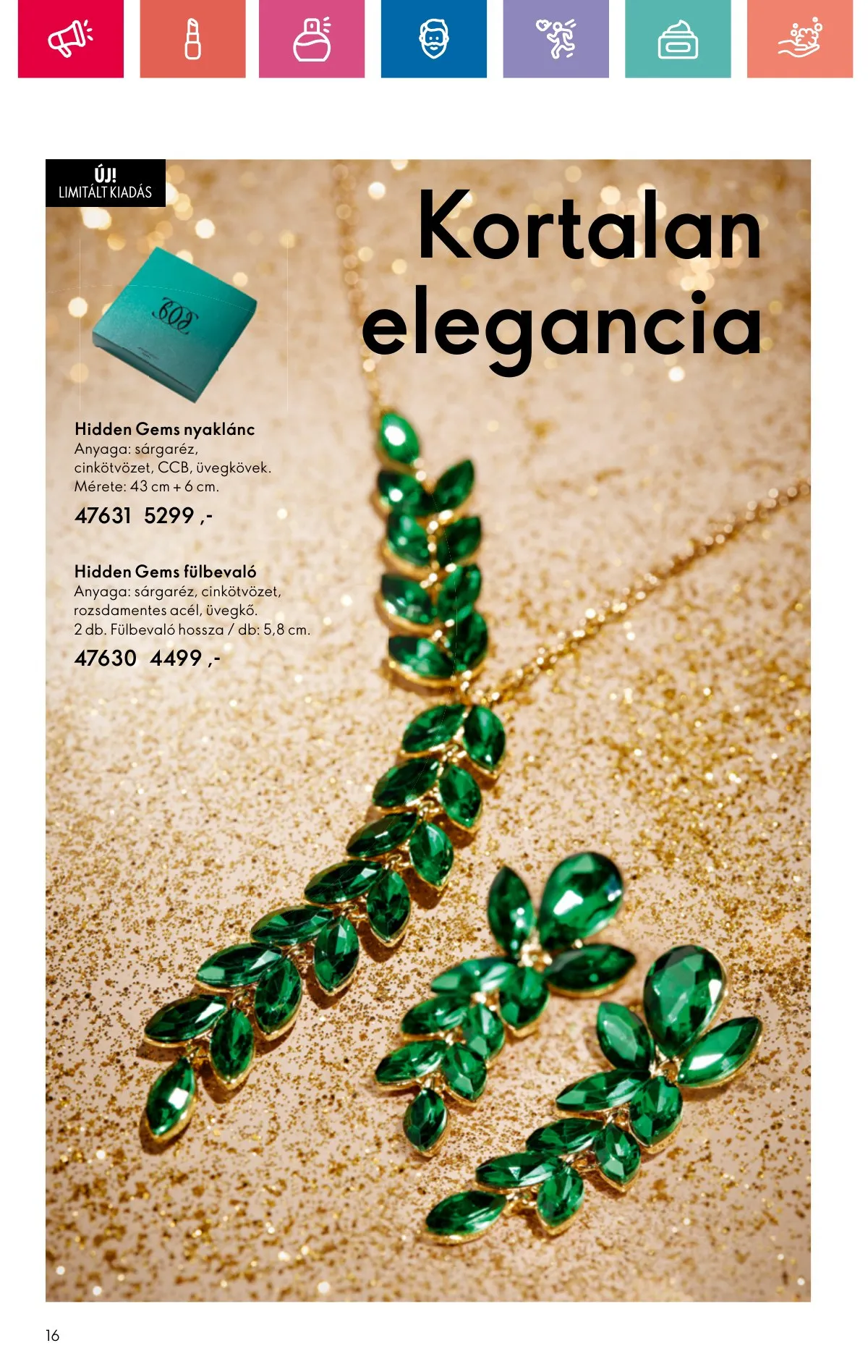 Oriflame akciós újság 11.10–11.30 – 16. oldal