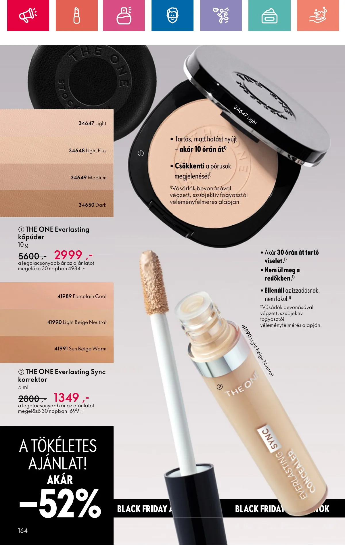 Oriflame akciós újság 11.10–11.30 – 164. oldal