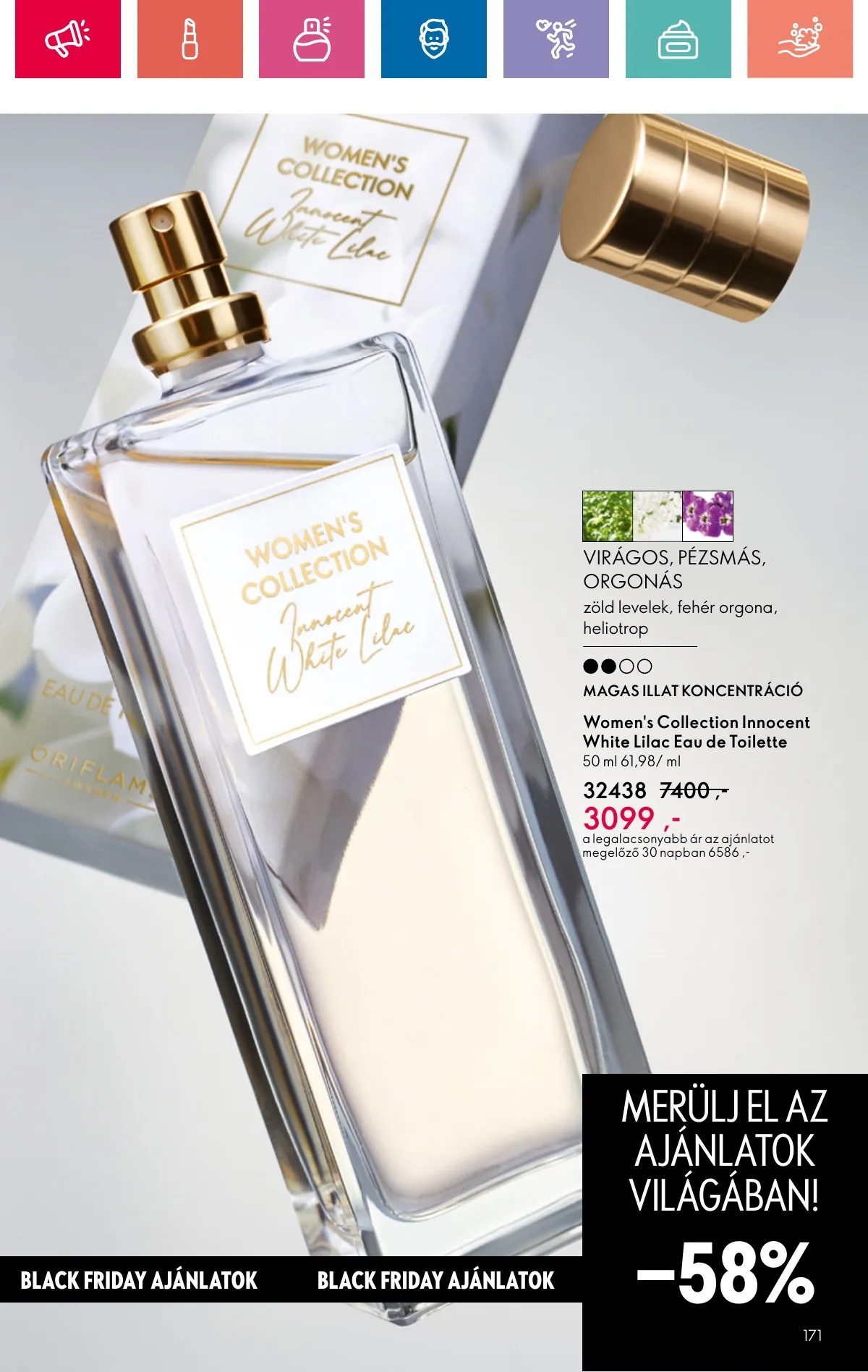 Oriflame akciós újság 11.10–11.30 – 171. oldal