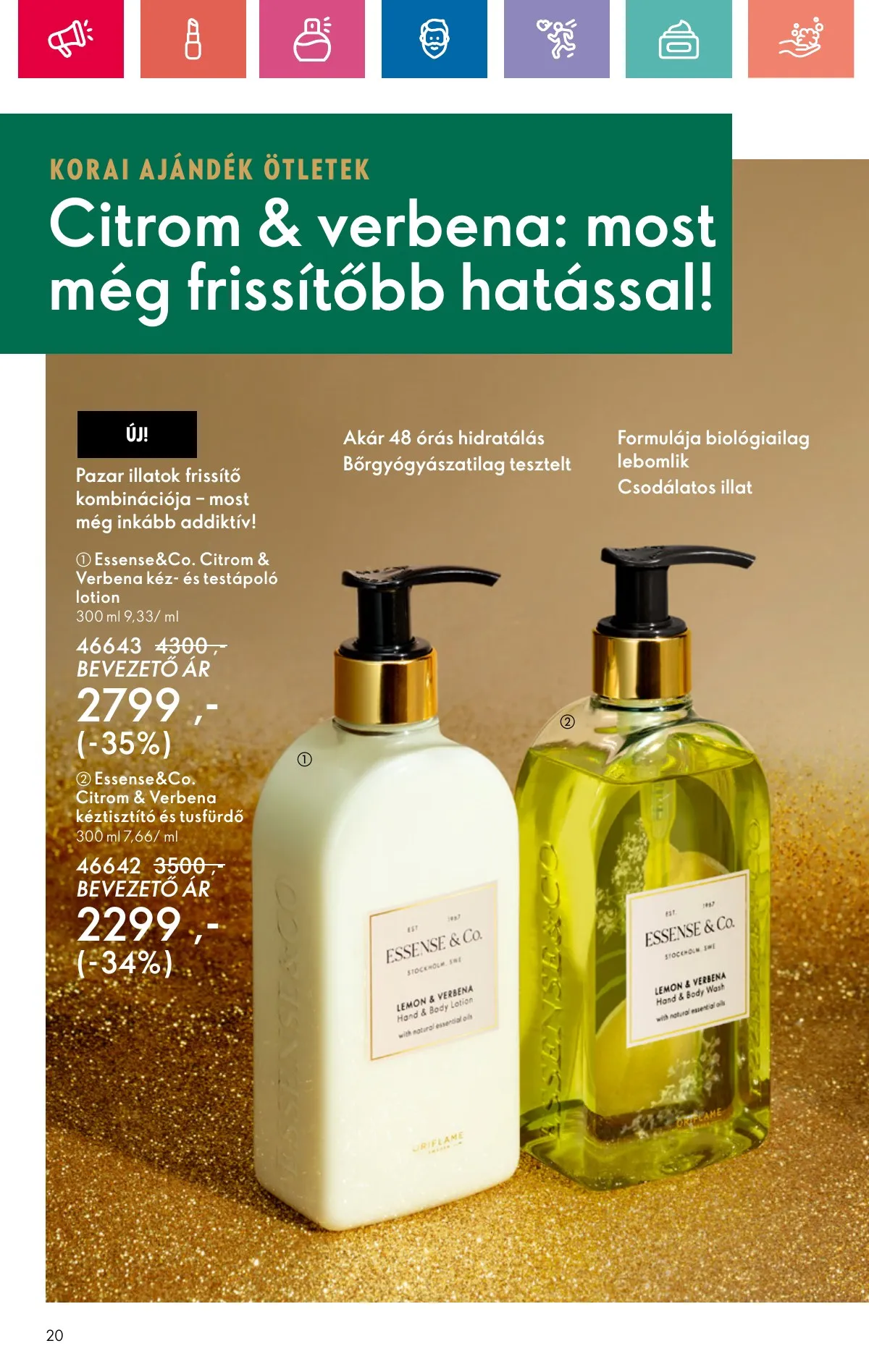Oriflame akciós újság 11.10–11.30 – 20. oldal