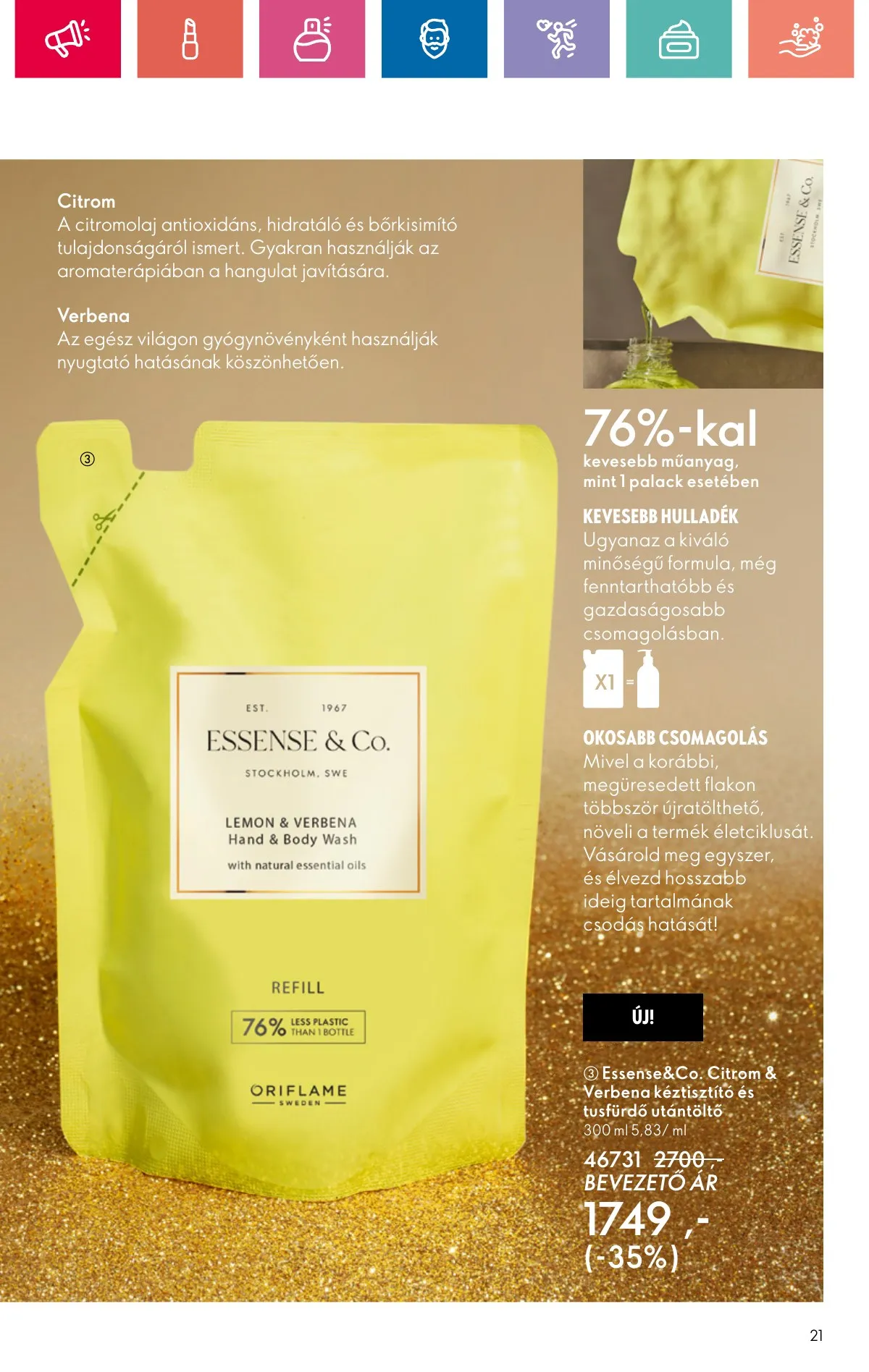 Oriflame akciós újság 11.10–11.30 – 21. oldal