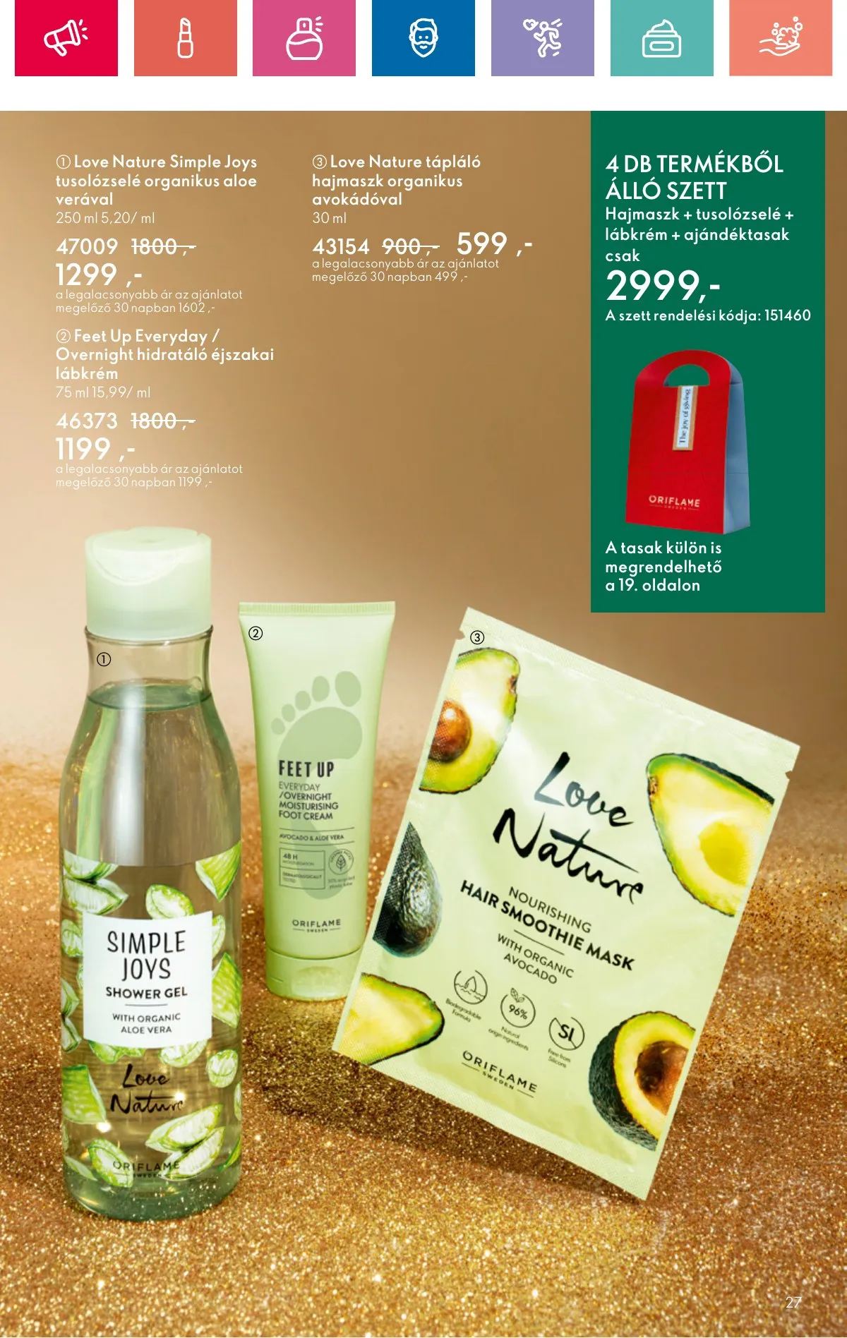 Oriflame akciós újság 11.10–11.30 – 27. oldal