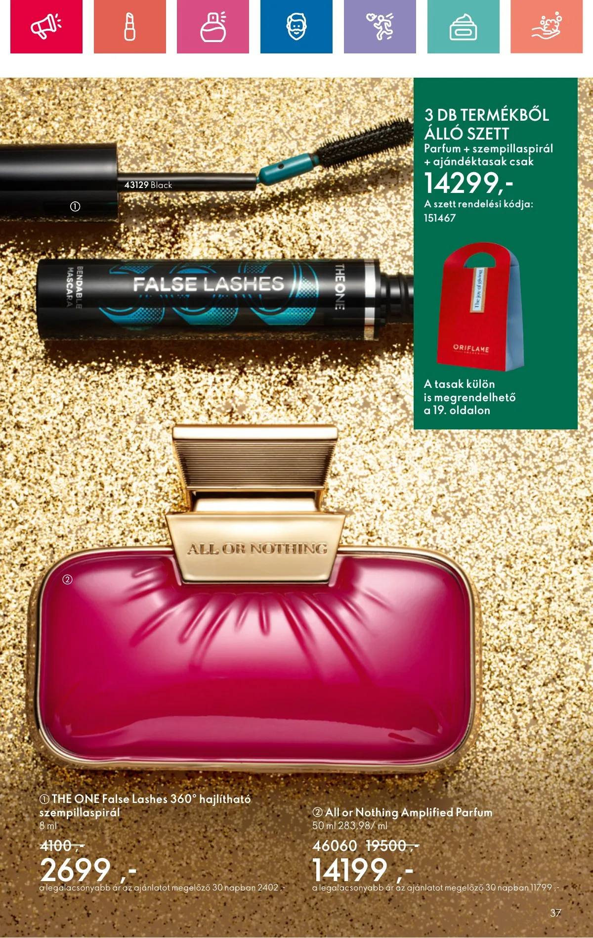 Oriflame akciós újság 11.10–11.30 – 37. oldal
