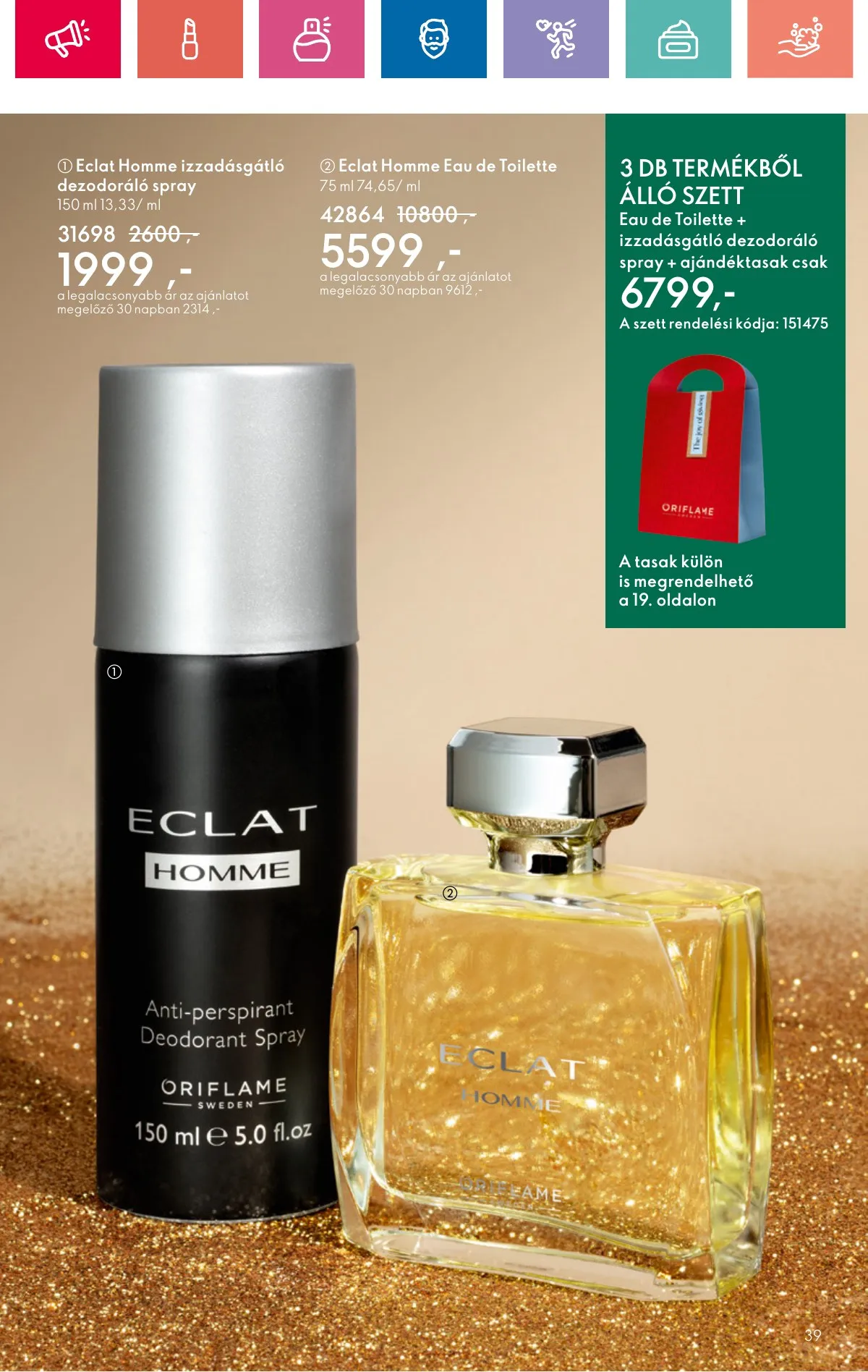 Oriflame akciós újság 11.10–11.30 – 39. oldal