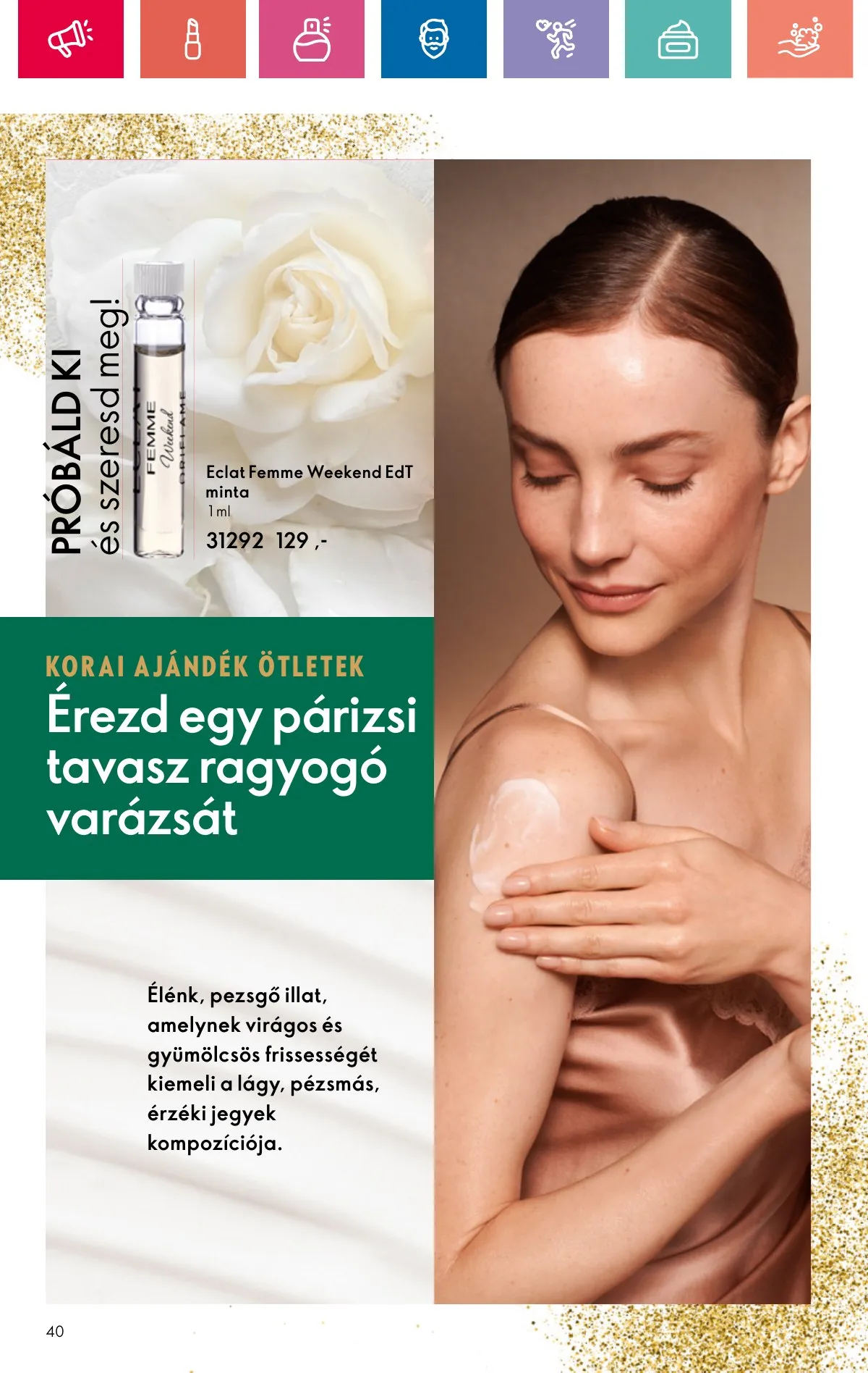 Oriflame akciós újság 11.10–11.30 – 40. oldal