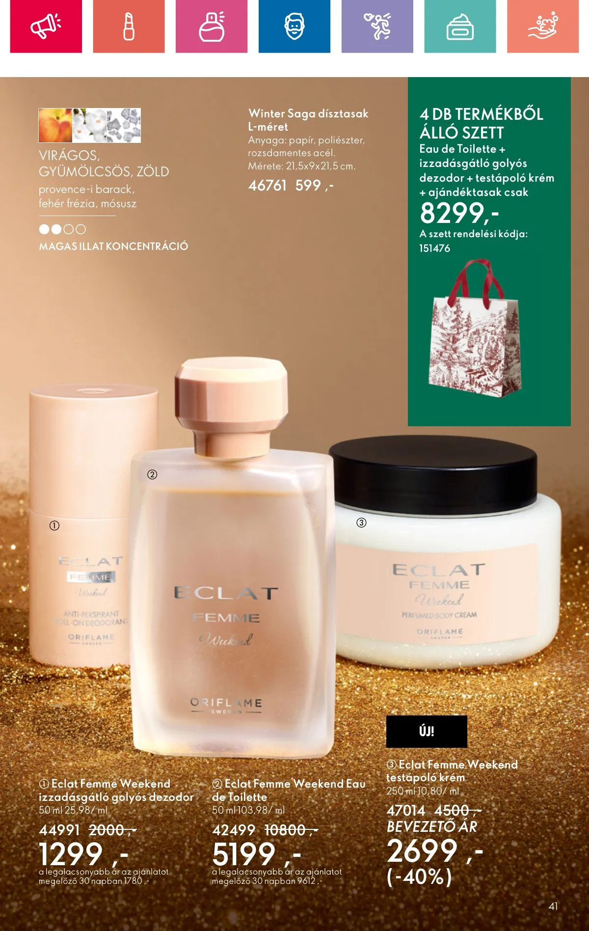 Oriflame akciós újság 11.10–11.30 – 41. oldal