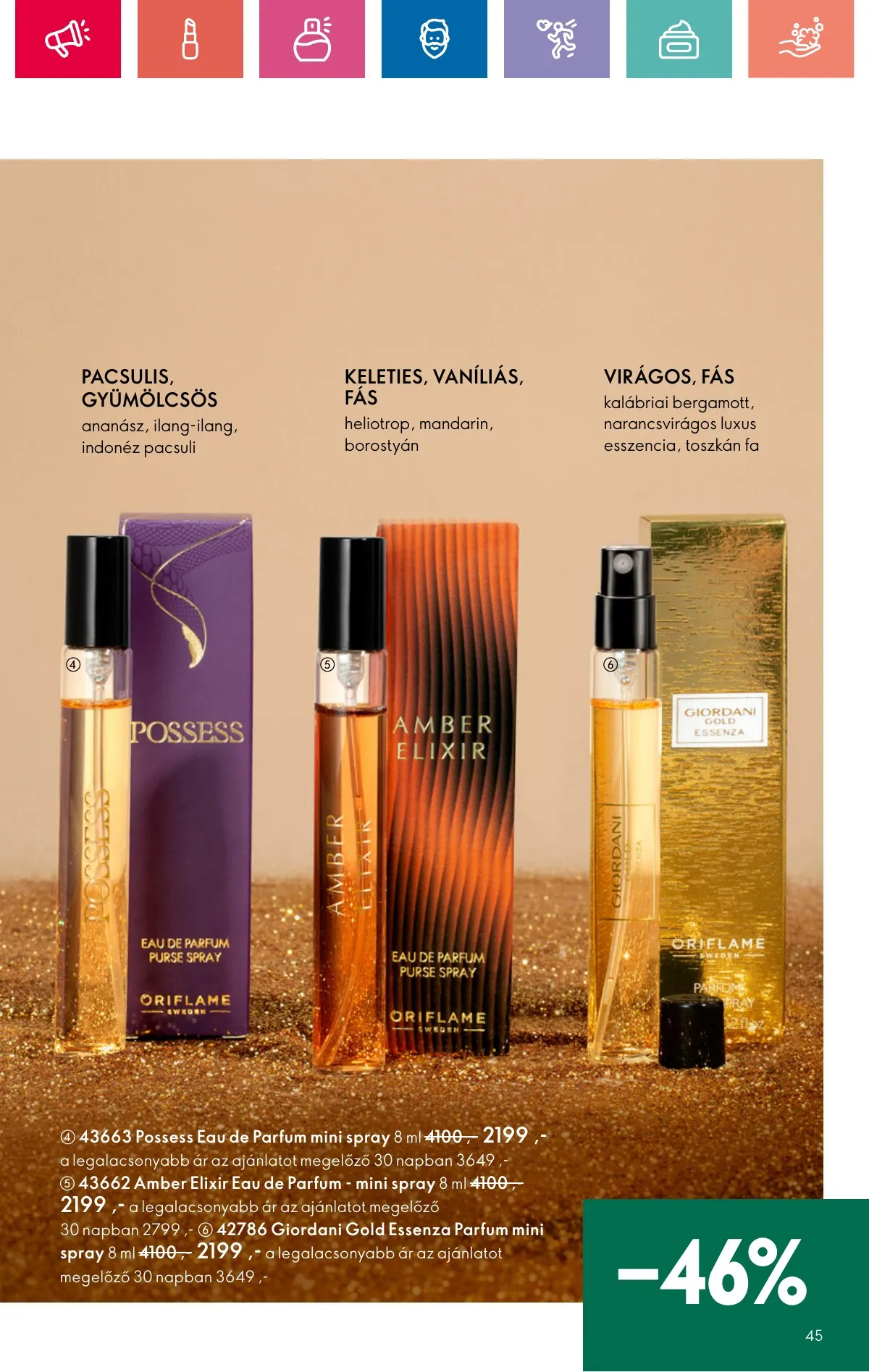 Oriflame akciós újság 11.10–11.30 – 45. oldal