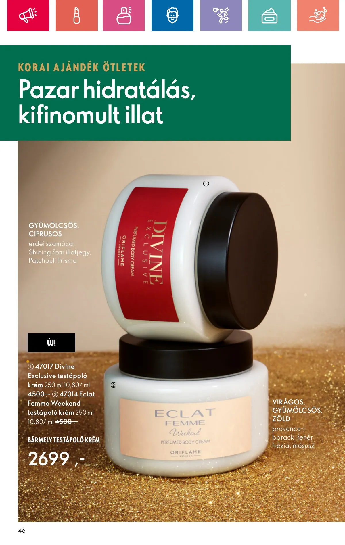 Oriflame akciós újság 11.10–11.30 – 46. oldal