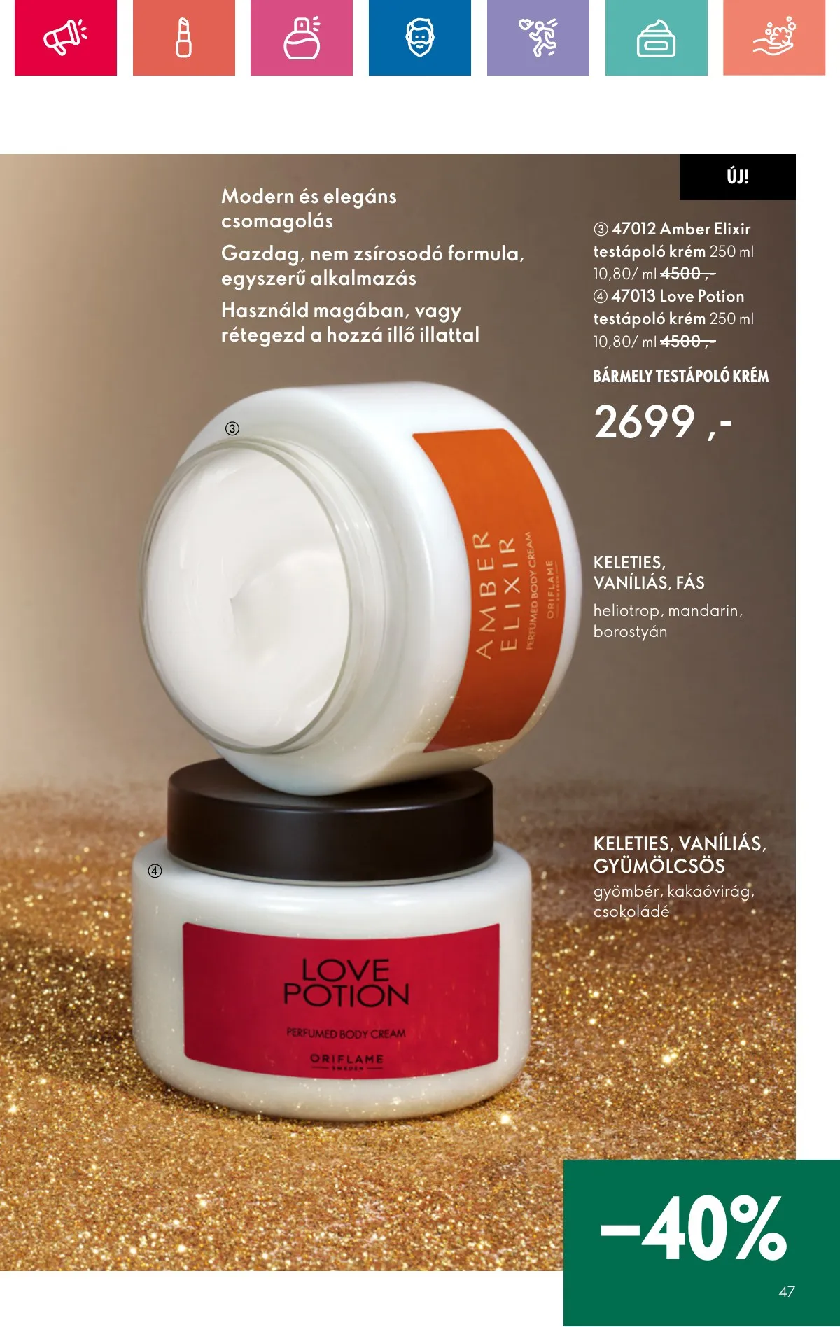 Oriflame akciós újság 11.10–11.30 – 47. oldal