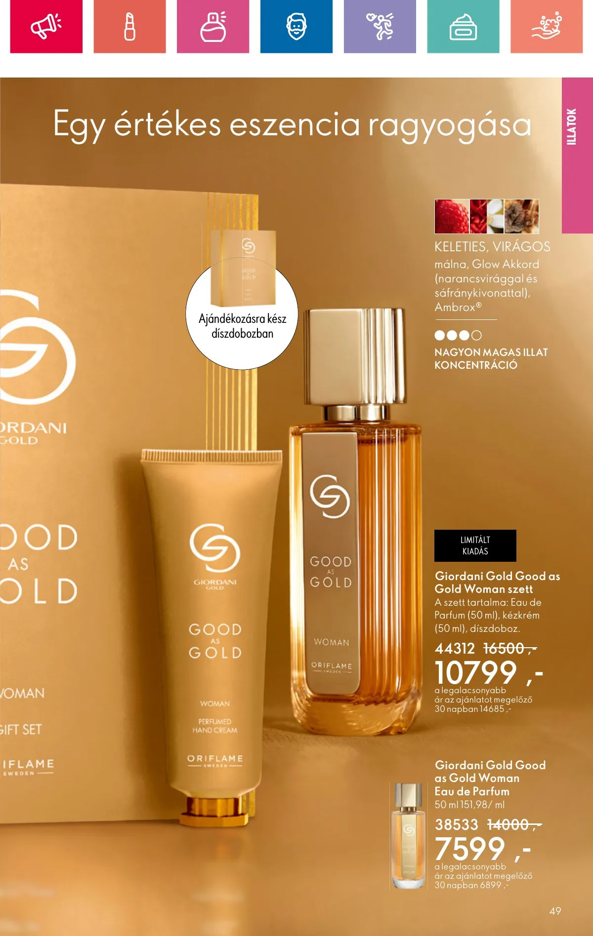 Oriflame akciós újság 11.10–11.30 – 49. oldal
