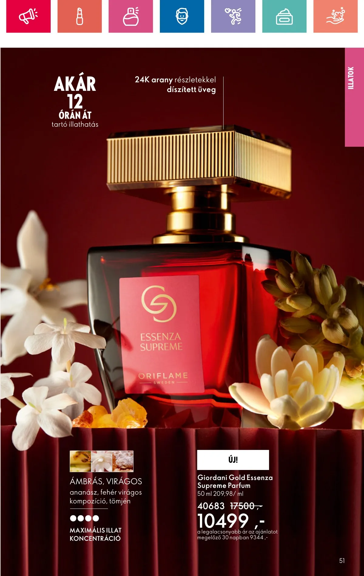 Oriflame akciós újság 11.10–11.30 – 51. oldal