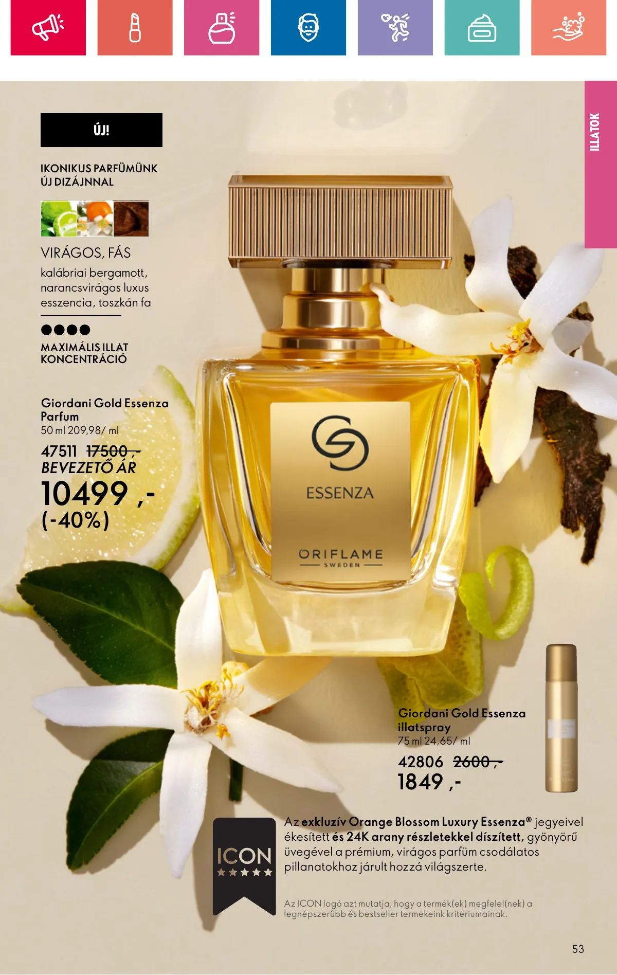 Oriflame akciós újság 11.10–11.30 – 53. oldal