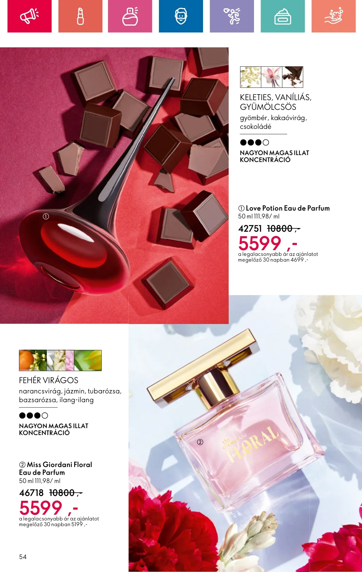 Oriflame akciós újság 11.10–11.30 – 54. oldal