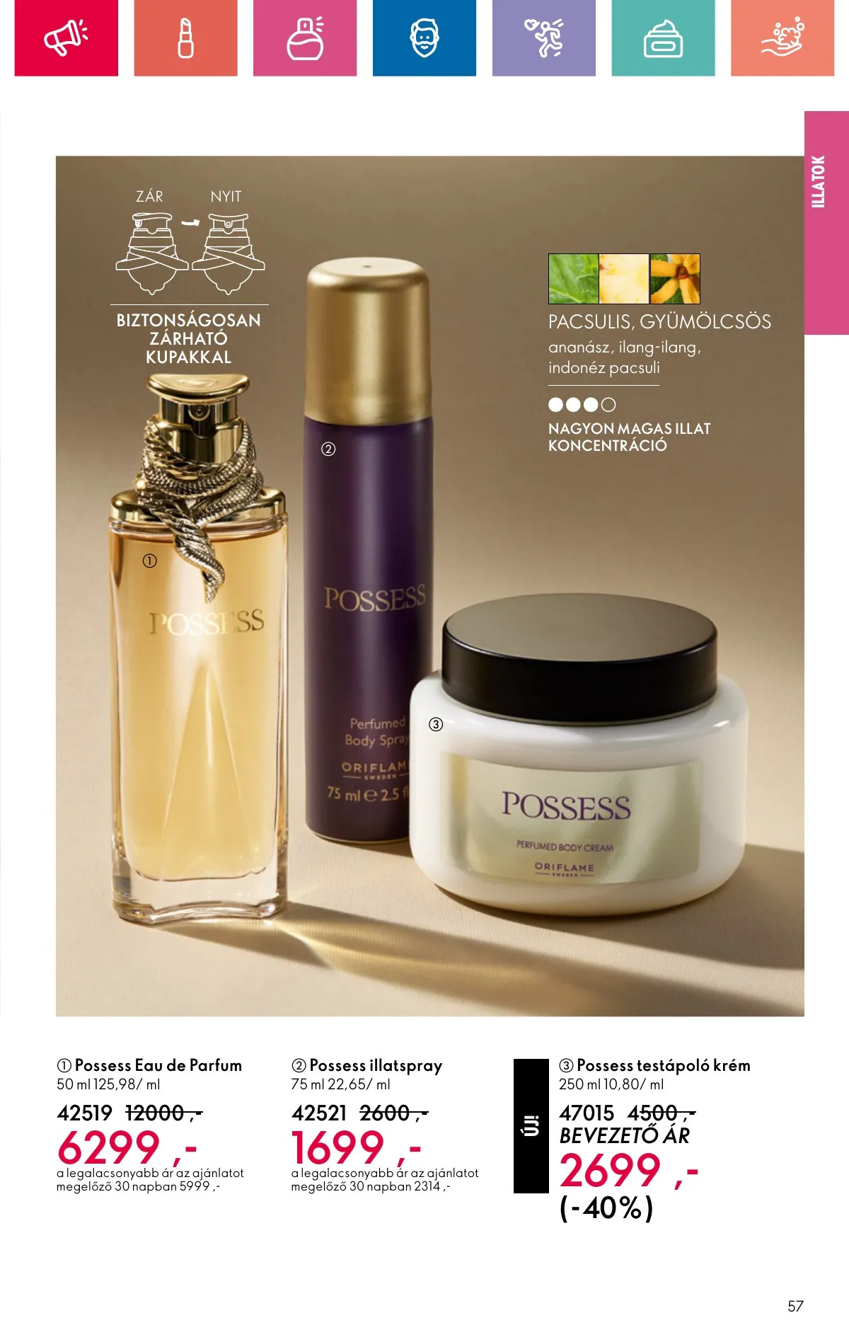 Oriflame akciós újság 11.10–11.30 – 57. oldal