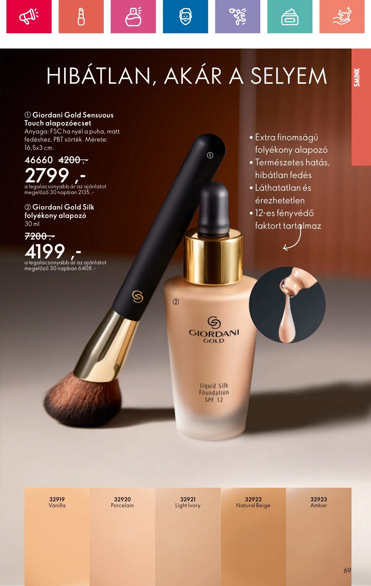 Oriflame akciós újság 11.10–11.30 – 69. oldal
