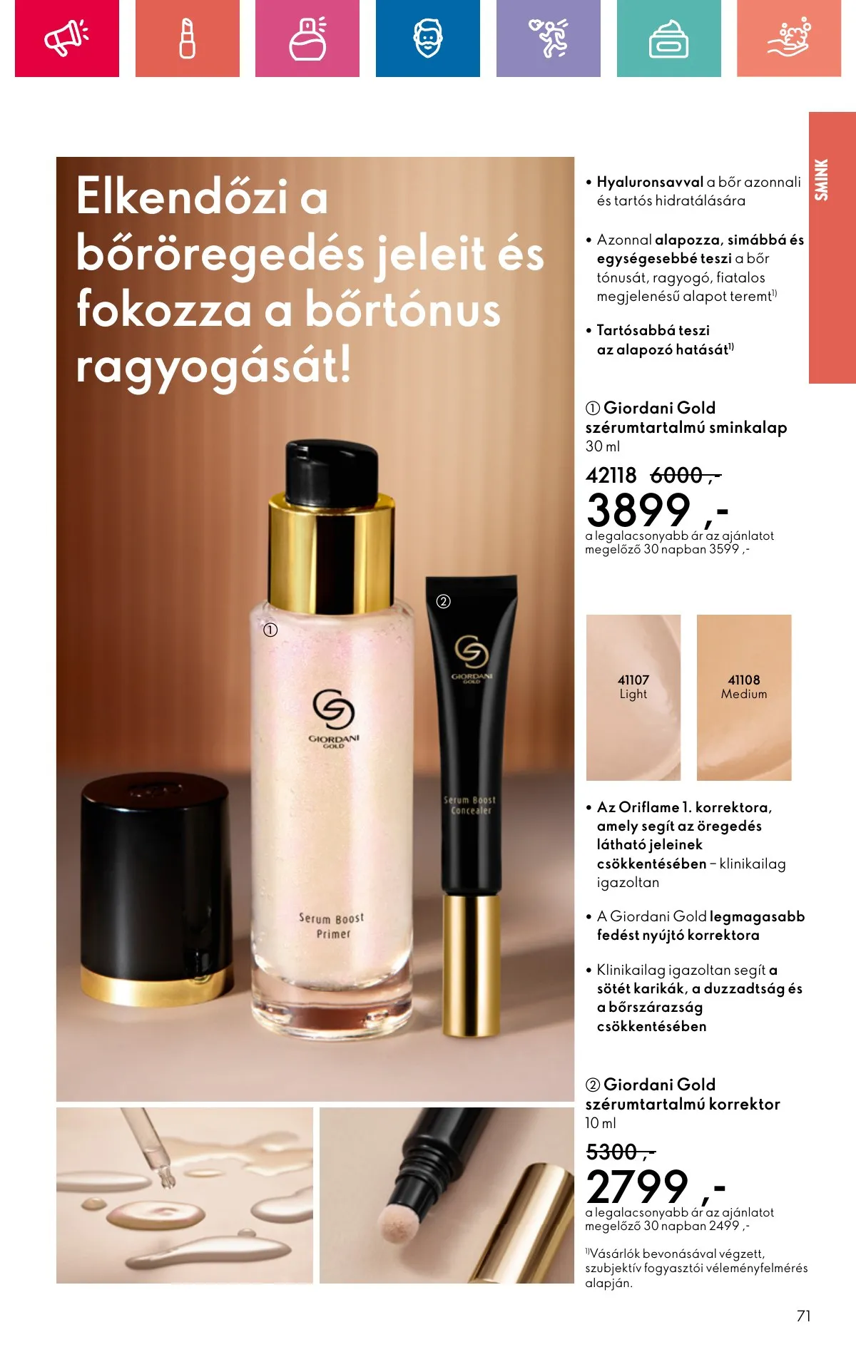 Oriflame akciós újság 11.10–11.30 – 71. oldal