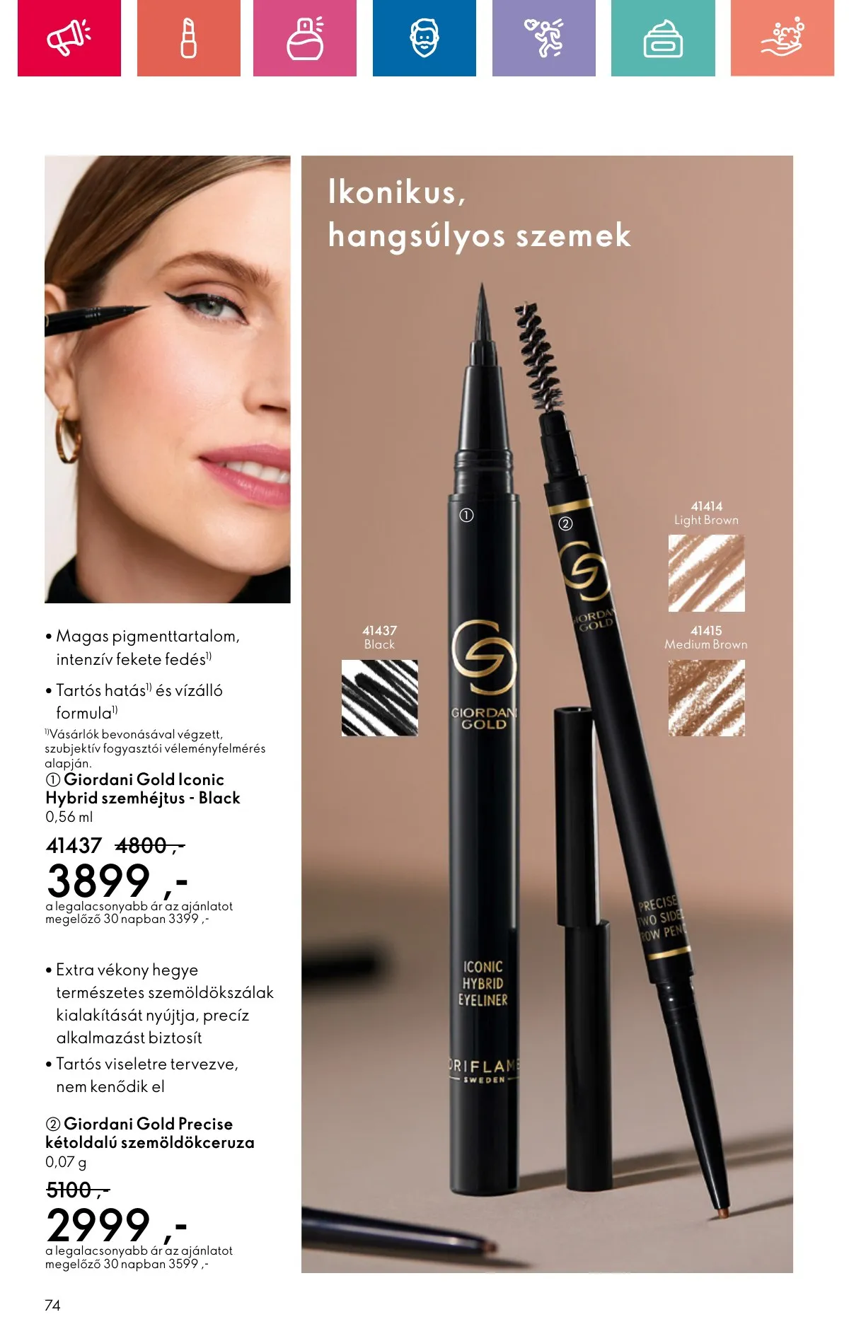 Oriflame akciós újság 11.10–11.30 – 74. oldal