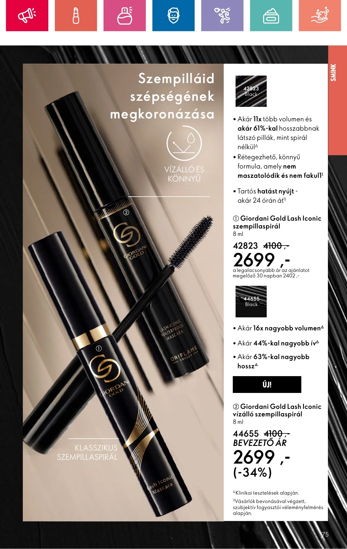 Oriflame akciós újság 11.10–11.30 – 75. oldal