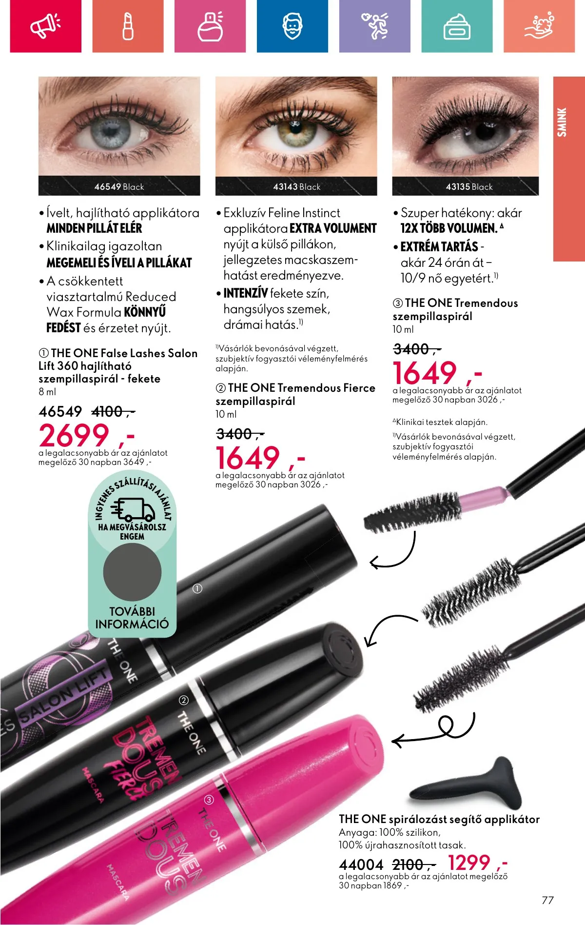 Oriflame akciós újság 11.10–11.30 – 77. oldal