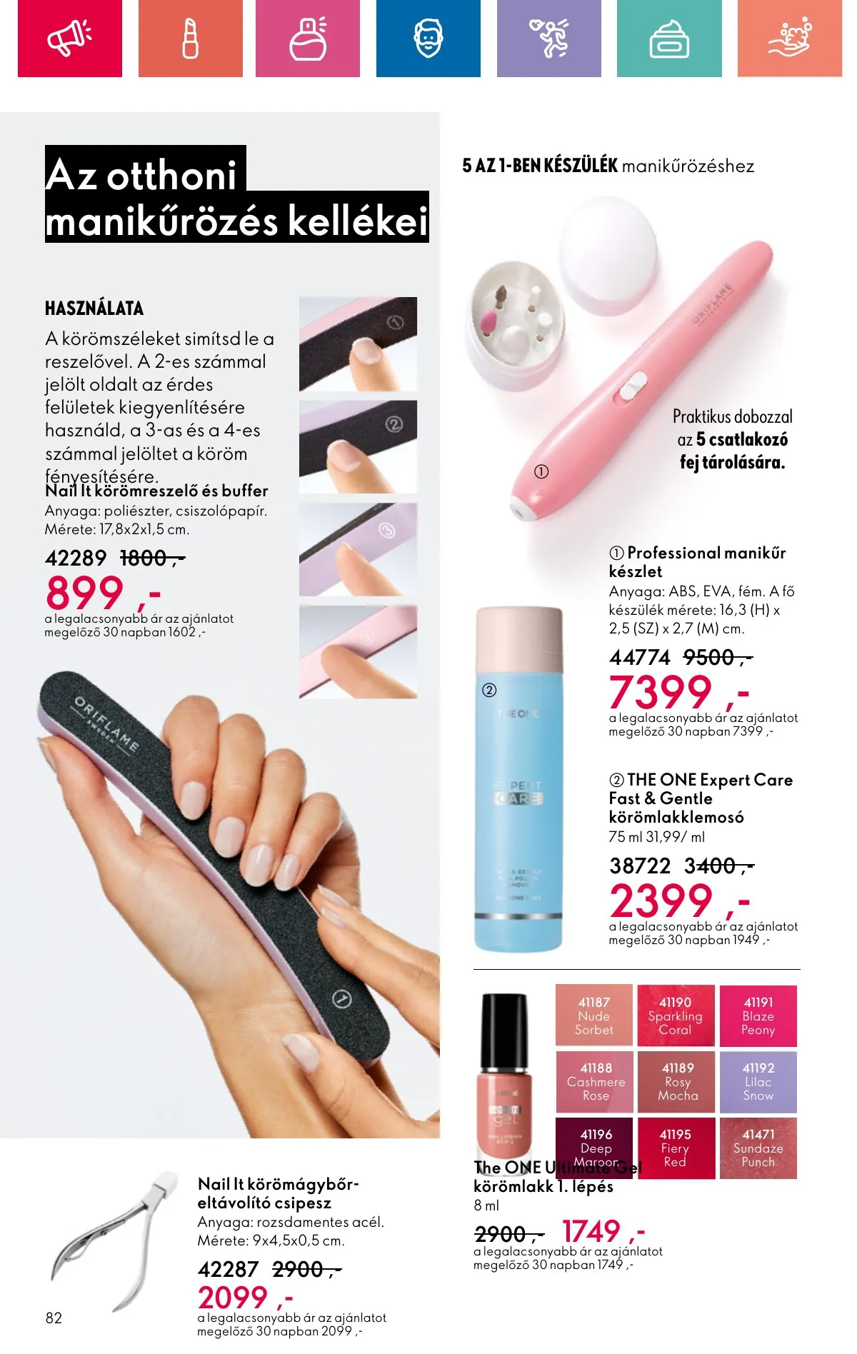 Oriflame akciós újság 11.10–11.30 – 82. oldal