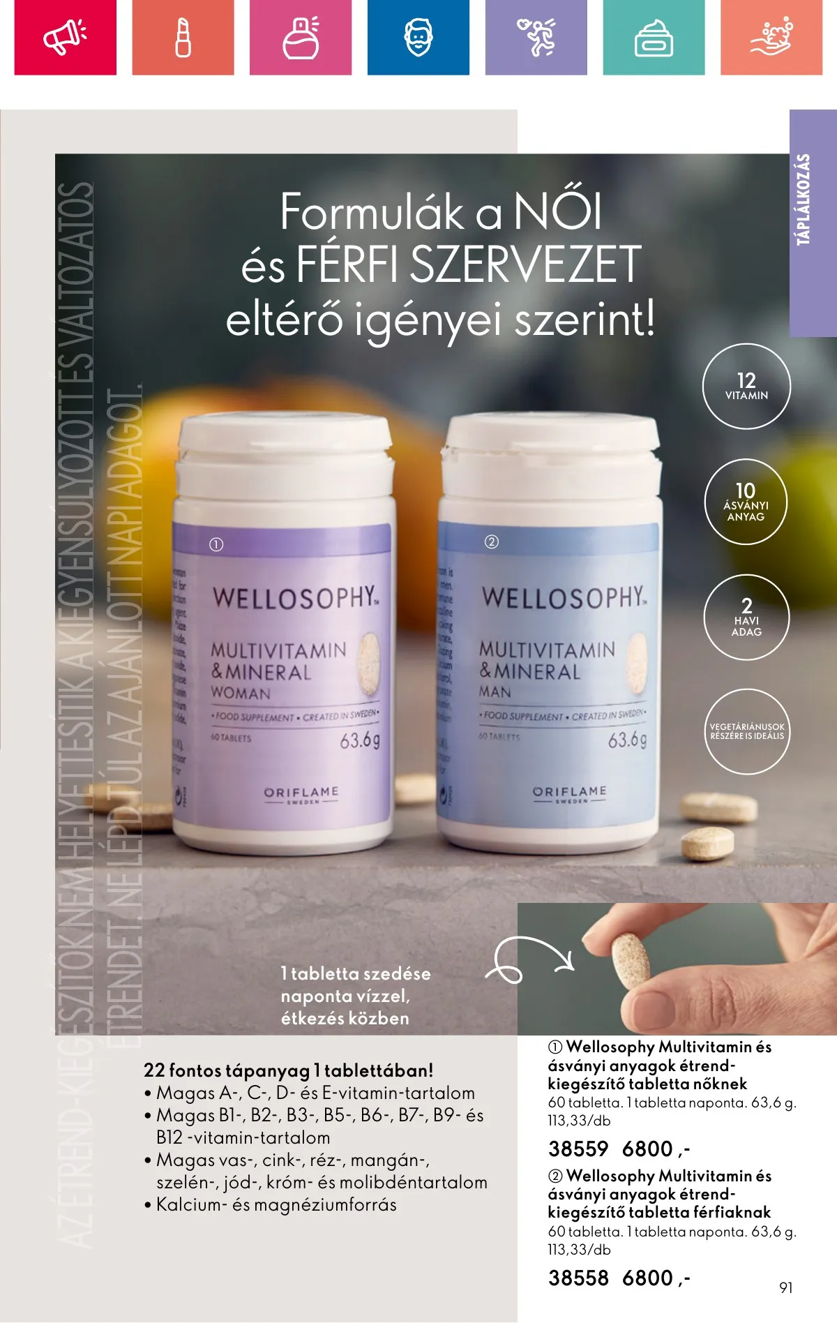 Oriflame akciós újság 11.10–11.30 – 91. oldal