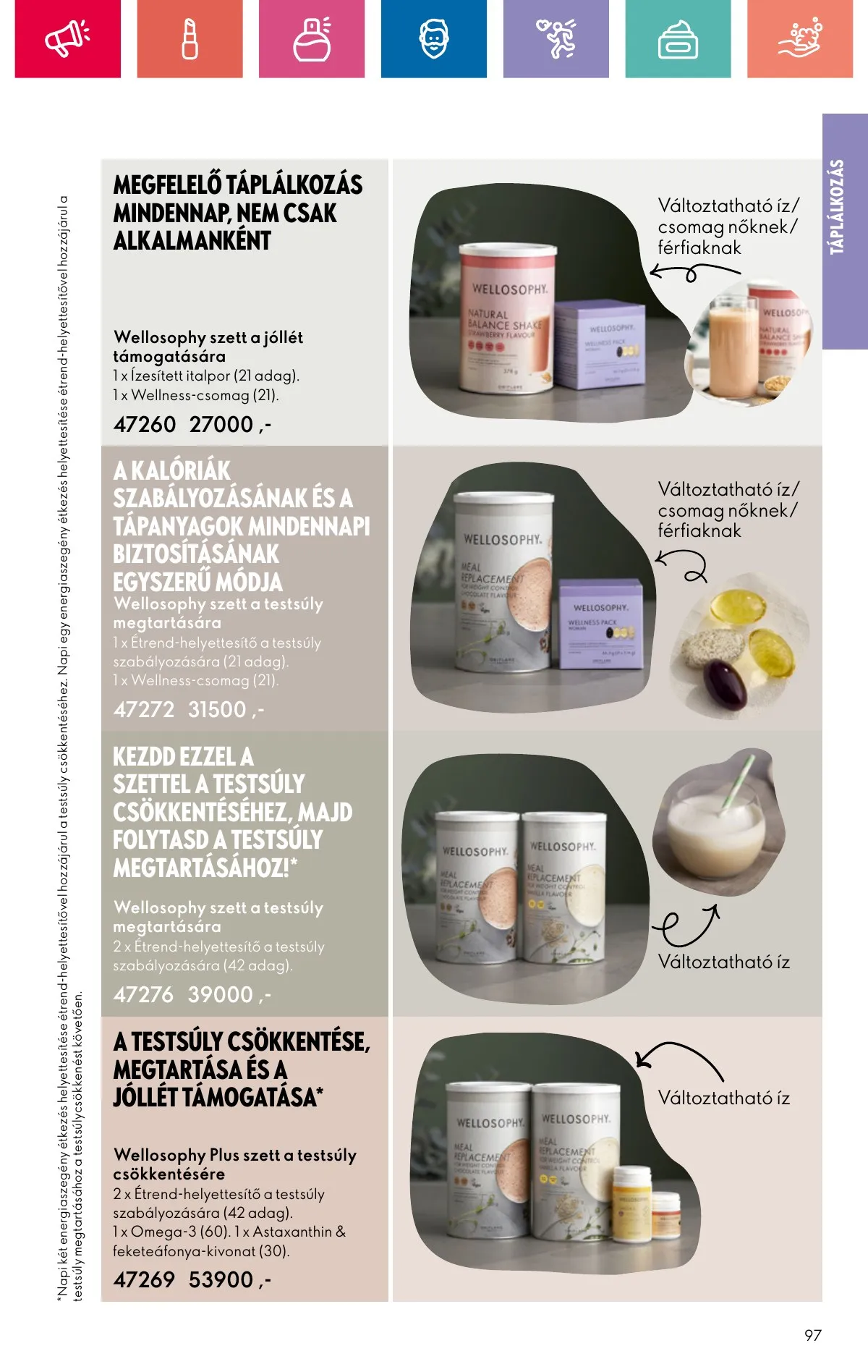 Oriflame akciós újság 11.10–11.30 – 97. oldal