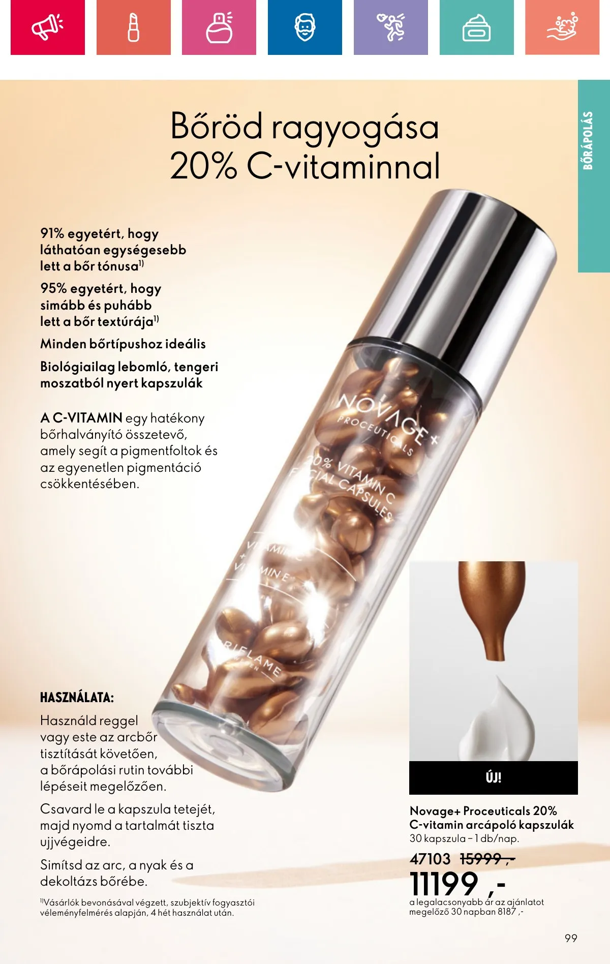 Oriflame akciós újság 11.10–11.30 – 99. oldal