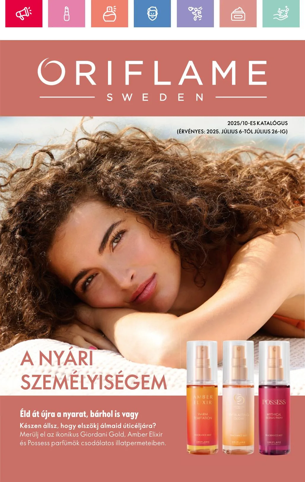 Oriflame akciós újság 07.06–07.26