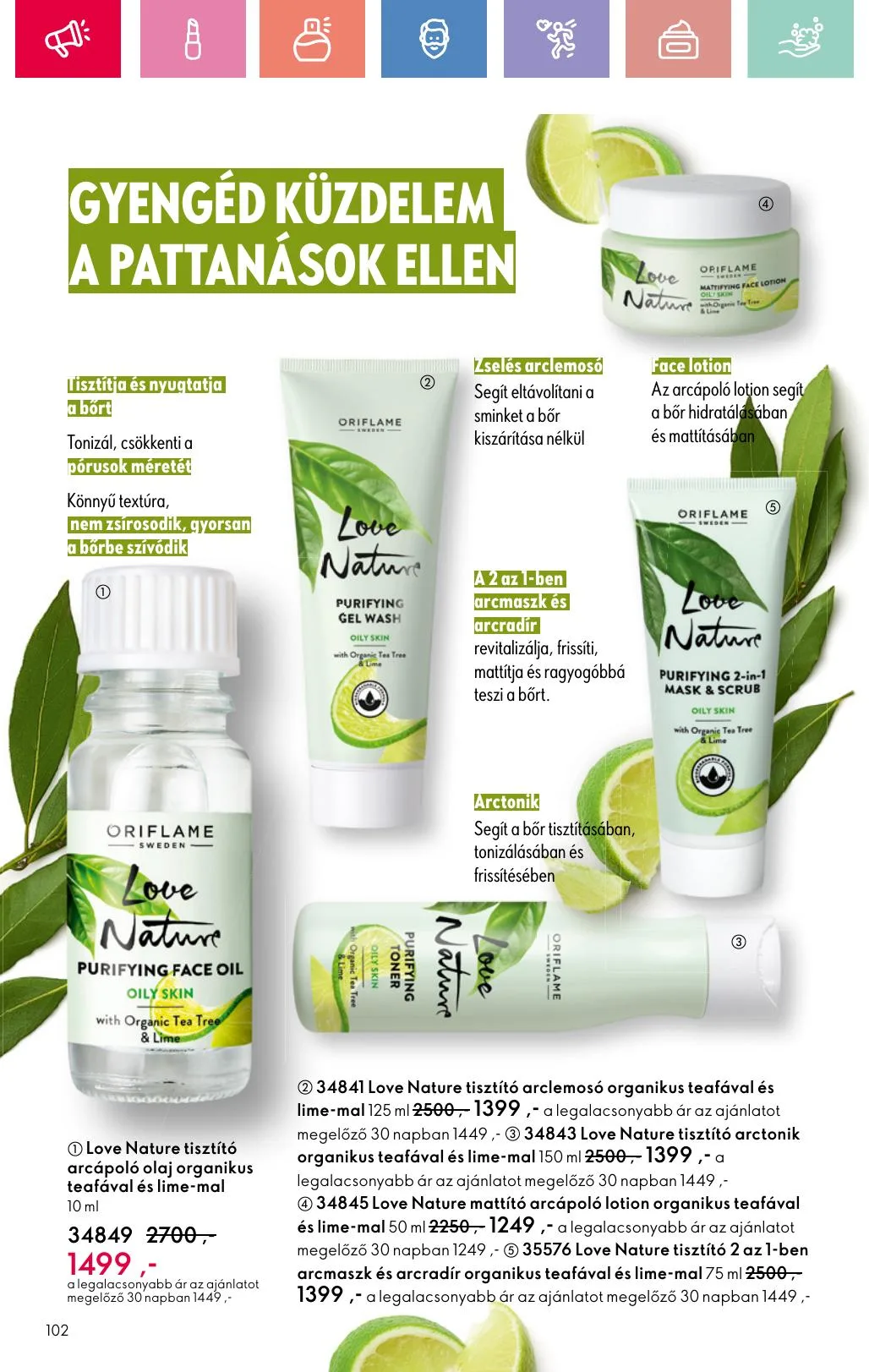 Oriflame akciós újság 07.06–07.26 – 102. oldal