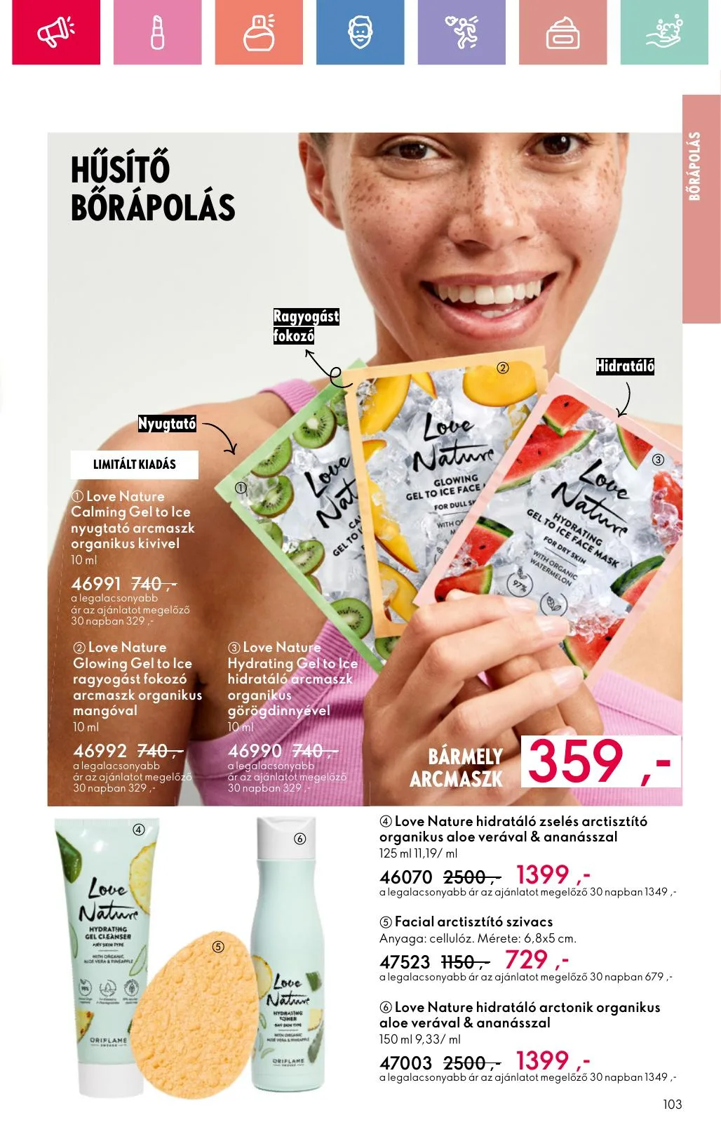 Oriflame akciós újság 07.06–07.26 – 103. oldal
