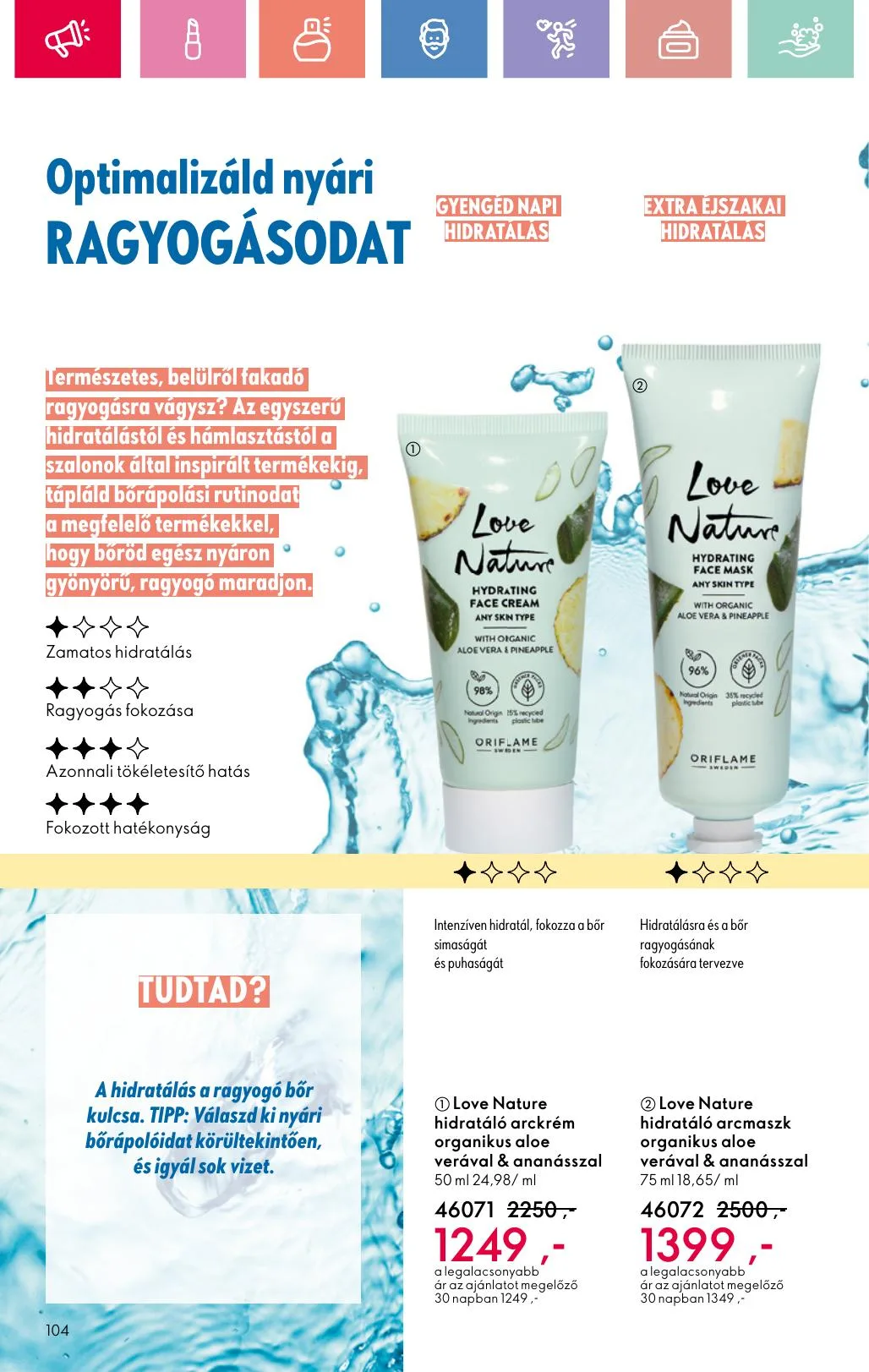 Oriflame akciós újság 07.06–07.26 – 104. oldal