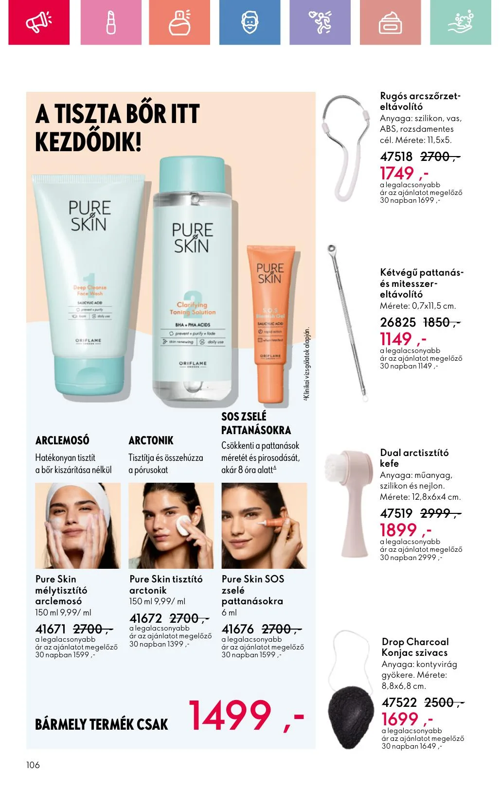 Oriflame akciós újság 07.06–07.26 – 106. oldal