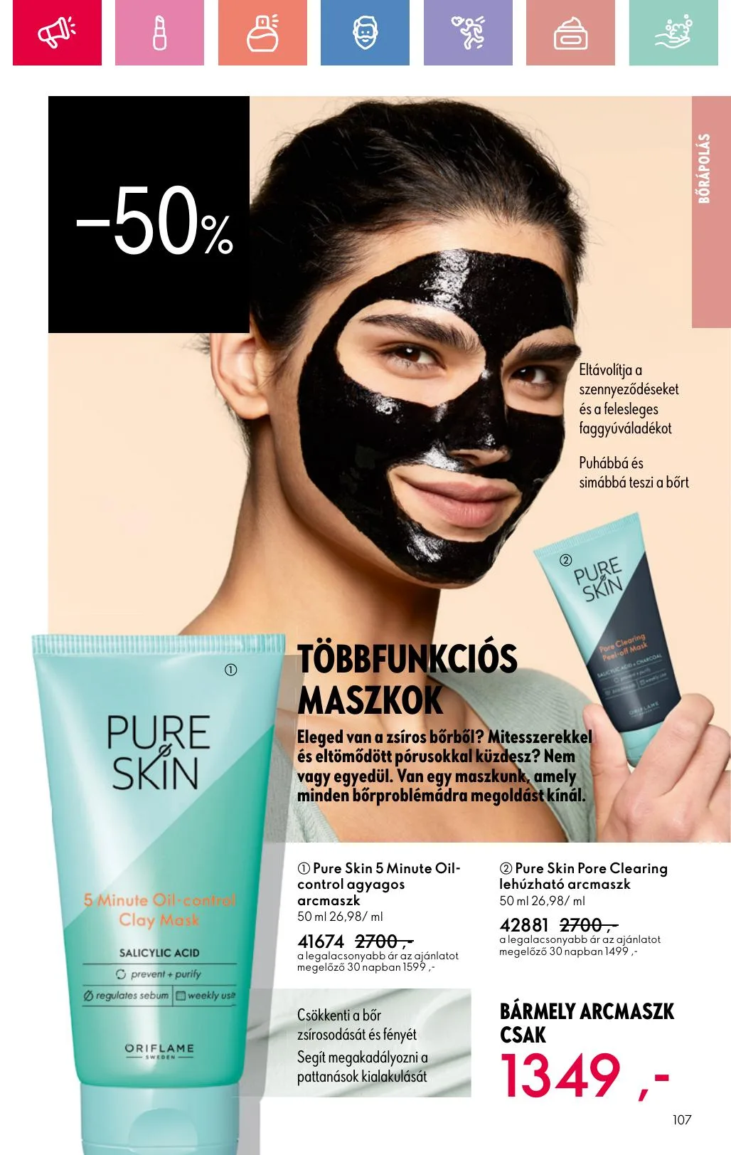 Oriflame akciós újság 07.06–07.26 – 107. oldal