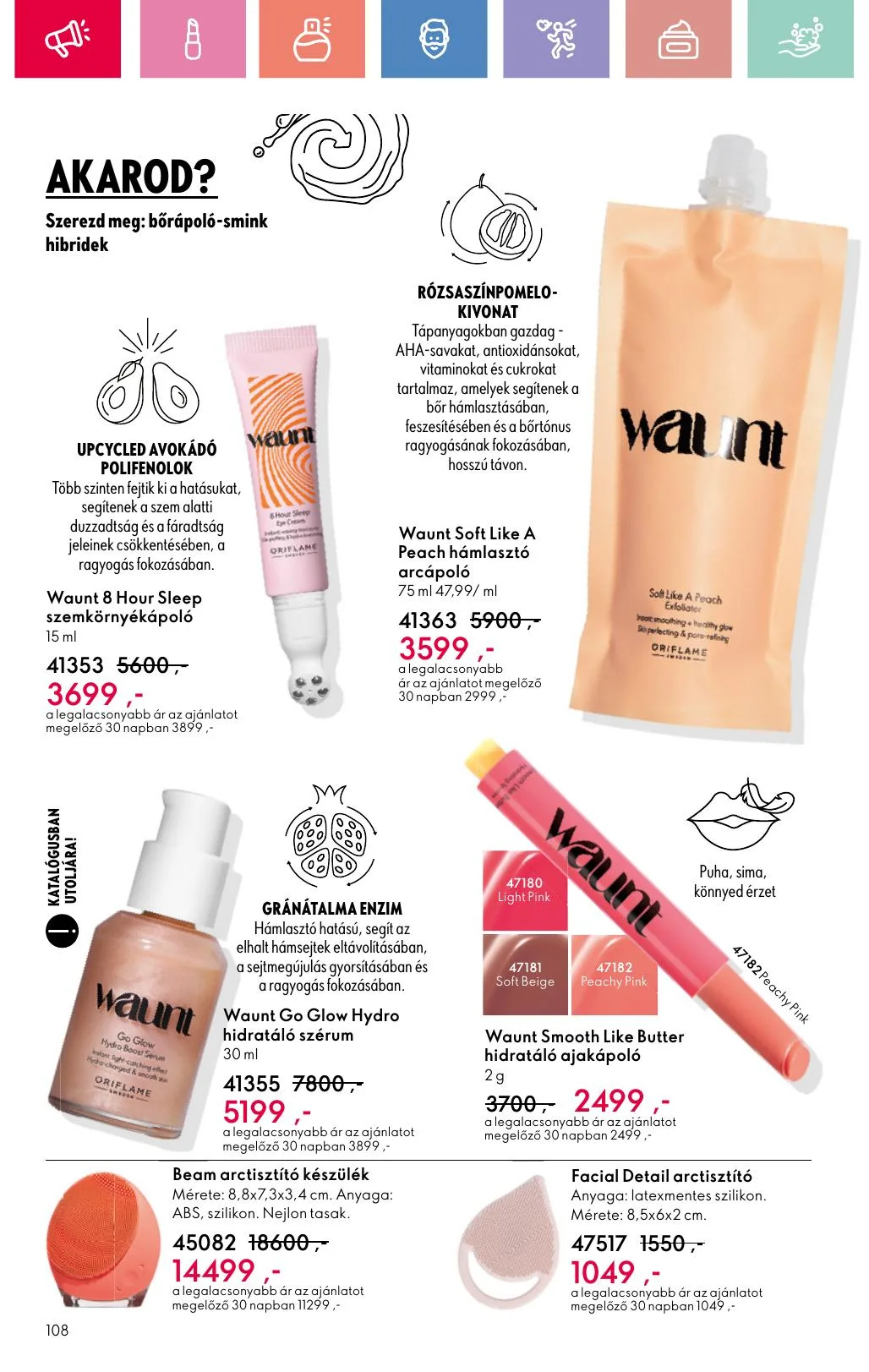 Oriflame akciós újság 07.06–07.26 – 108. oldal