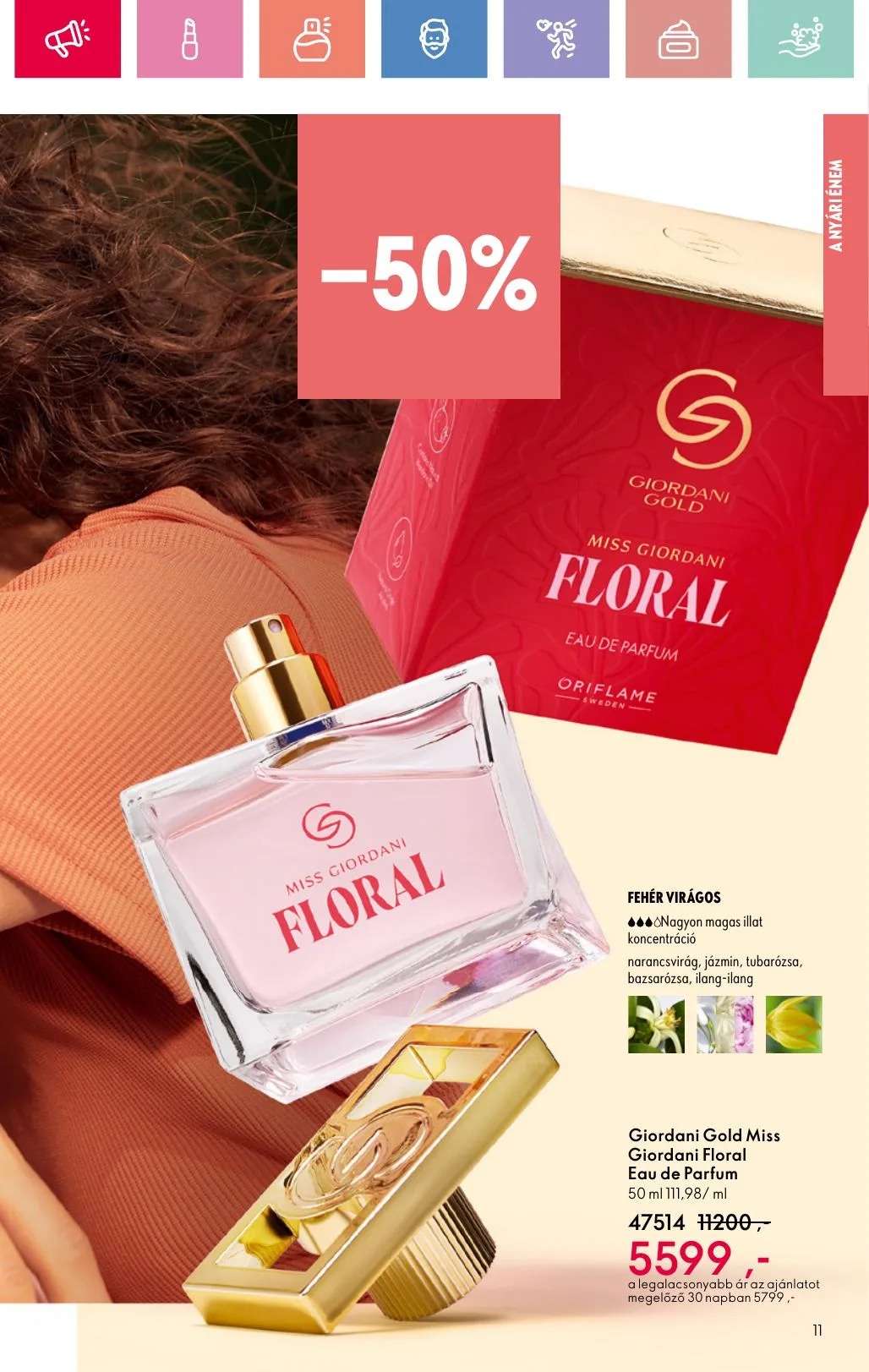 Oriflame akciós újság 07.06–07.26 – 11. oldal