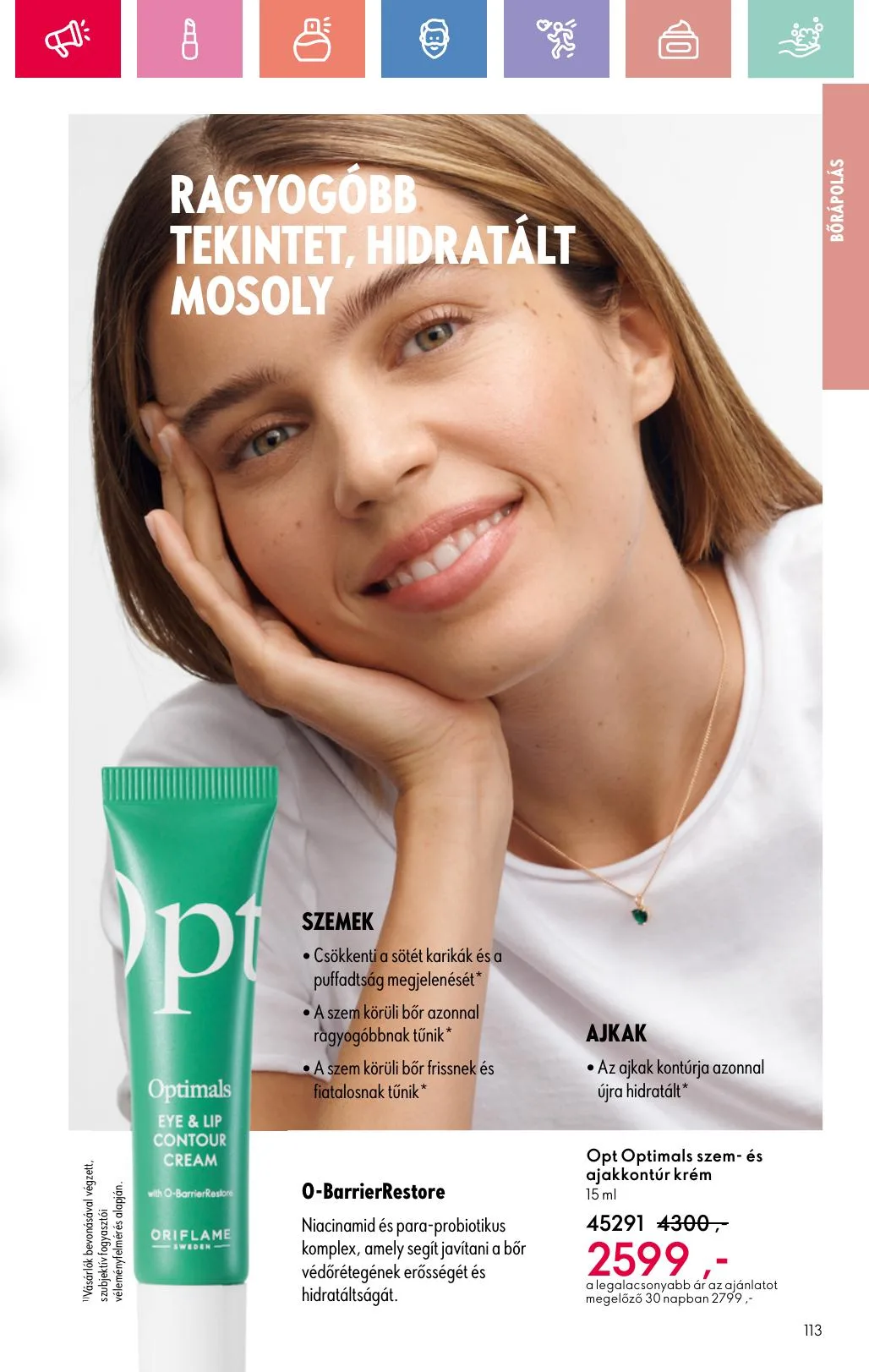 Oriflame akciós újság 07.06–07.26 – 113. oldal