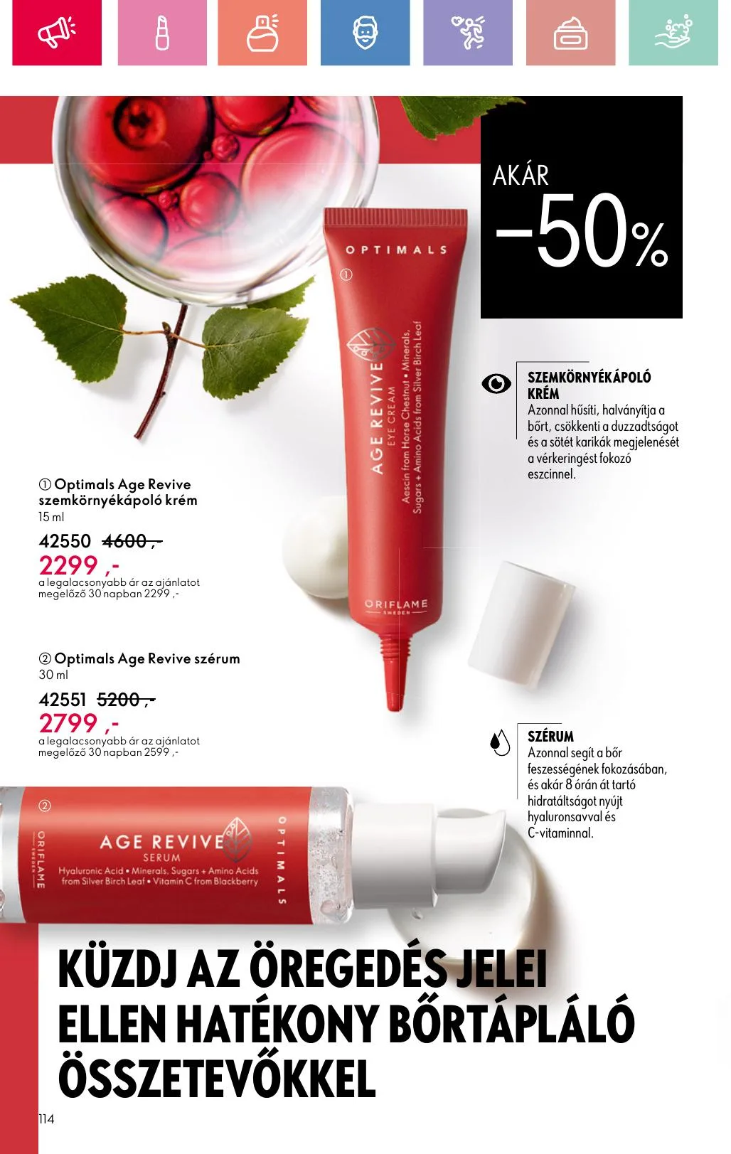 Oriflame akciós újság 07.06–07.26 – 114. oldal