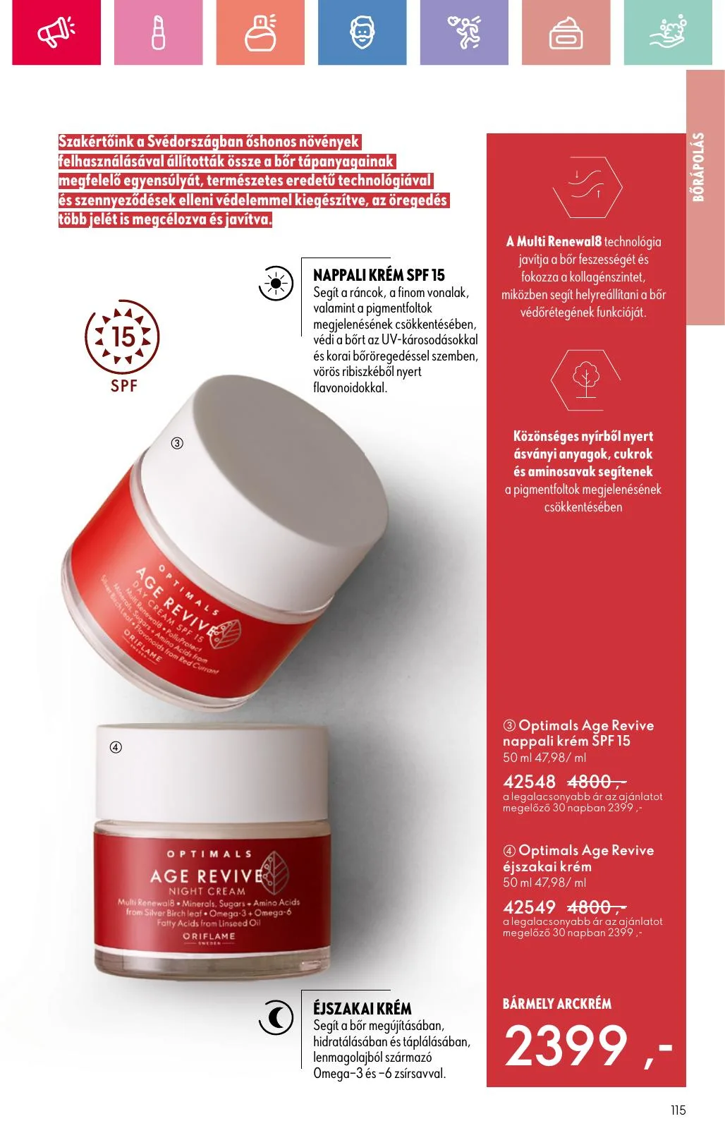 Oriflame akciós újság 07.06–07.26 – 115. oldal