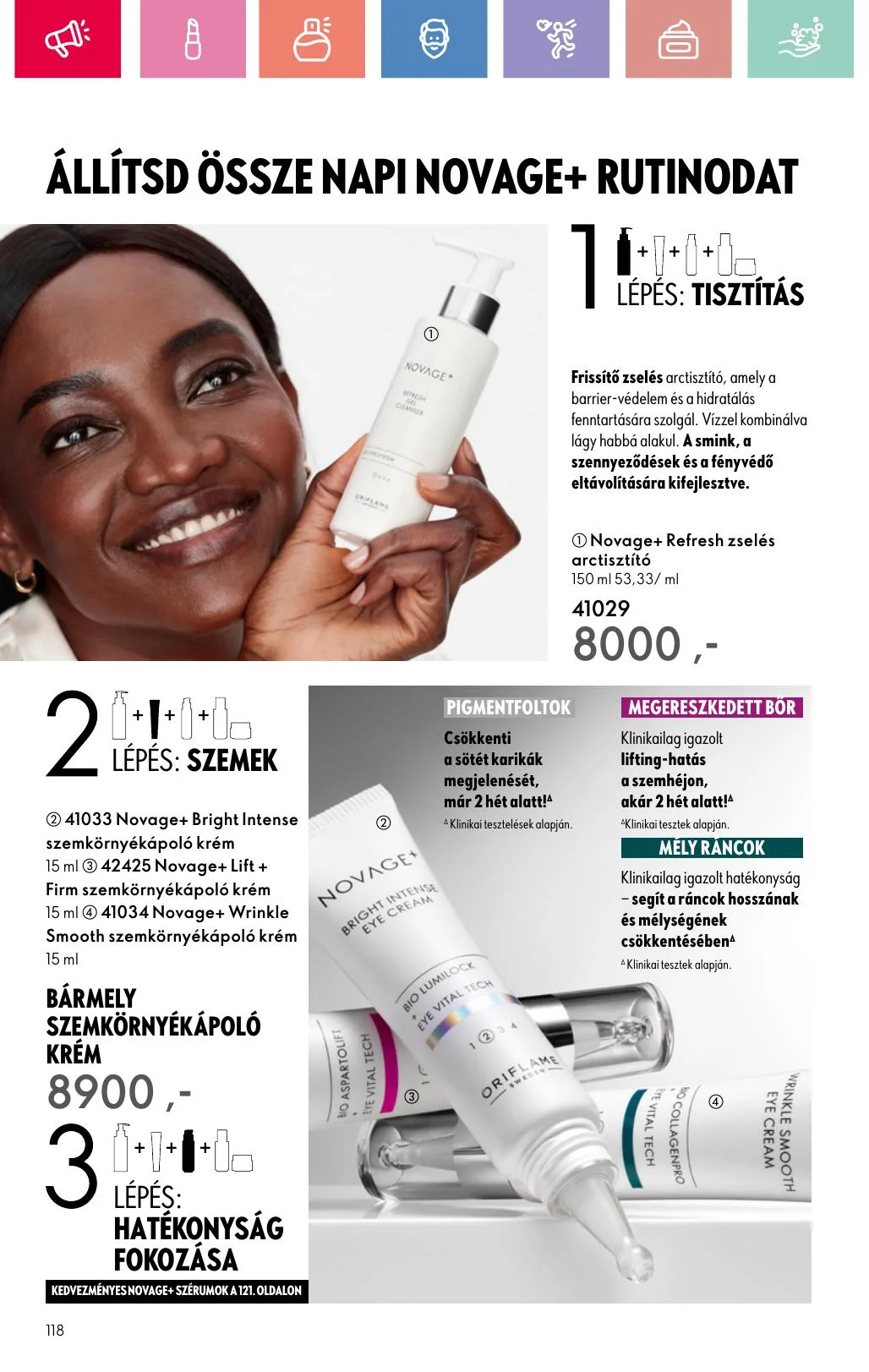 Oriflame akciós újság 07.06–07.26 – 118. oldal