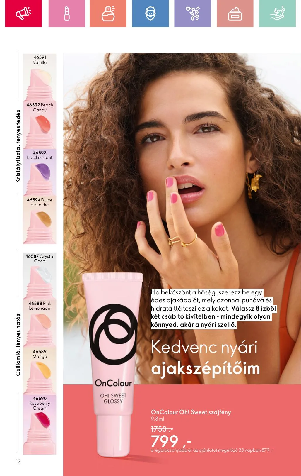 Oriflame akciós újság 07.06–07.26 – 12. oldal