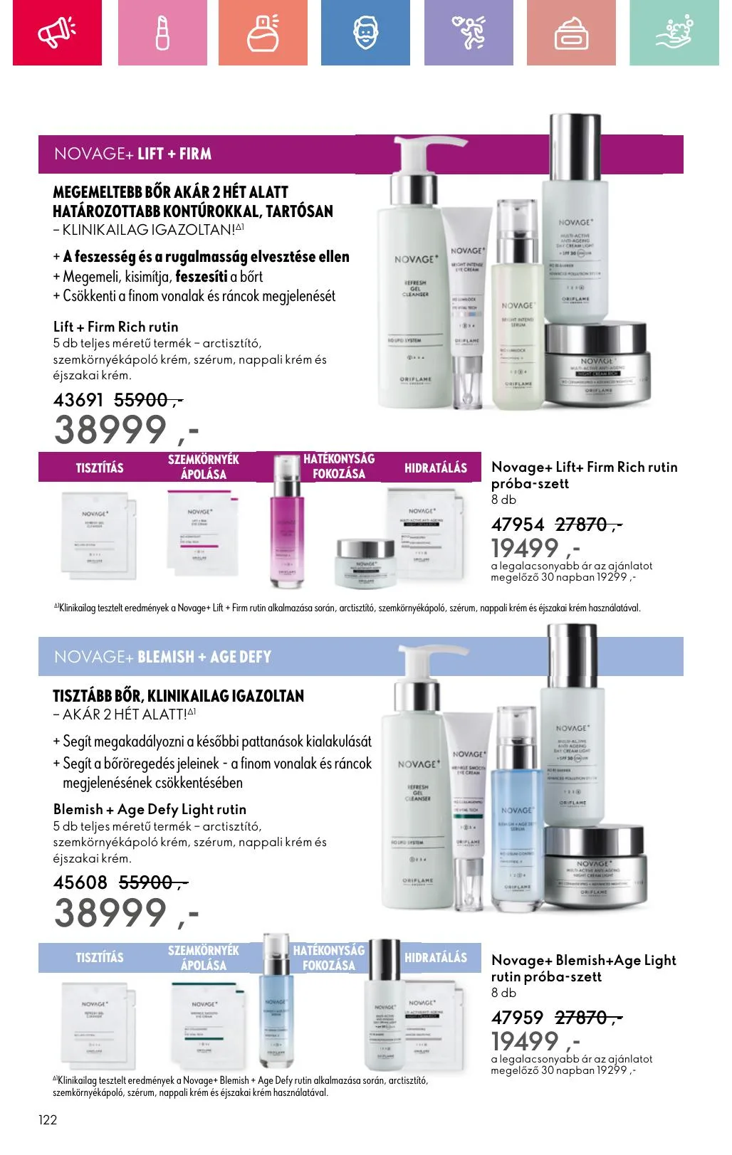 Oriflame akciós újság 07.06–07.26 – 122. oldal