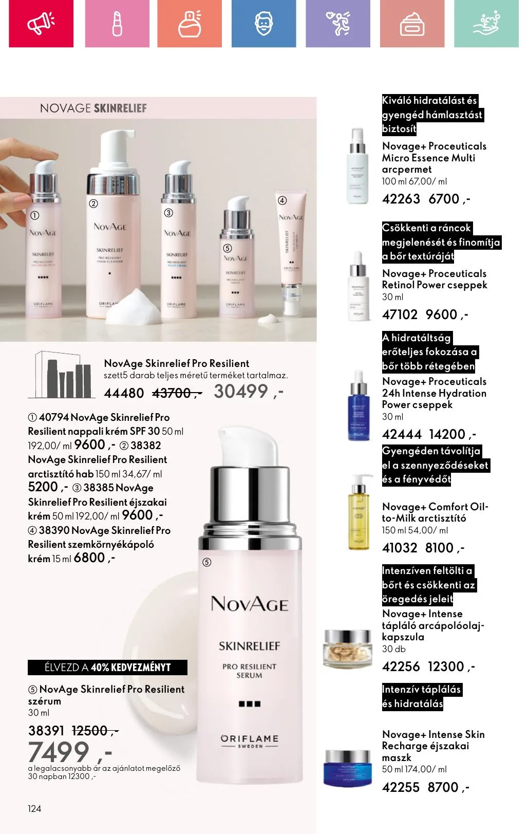 Oriflame akciós újság 07.06–07.26 – 124. oldal