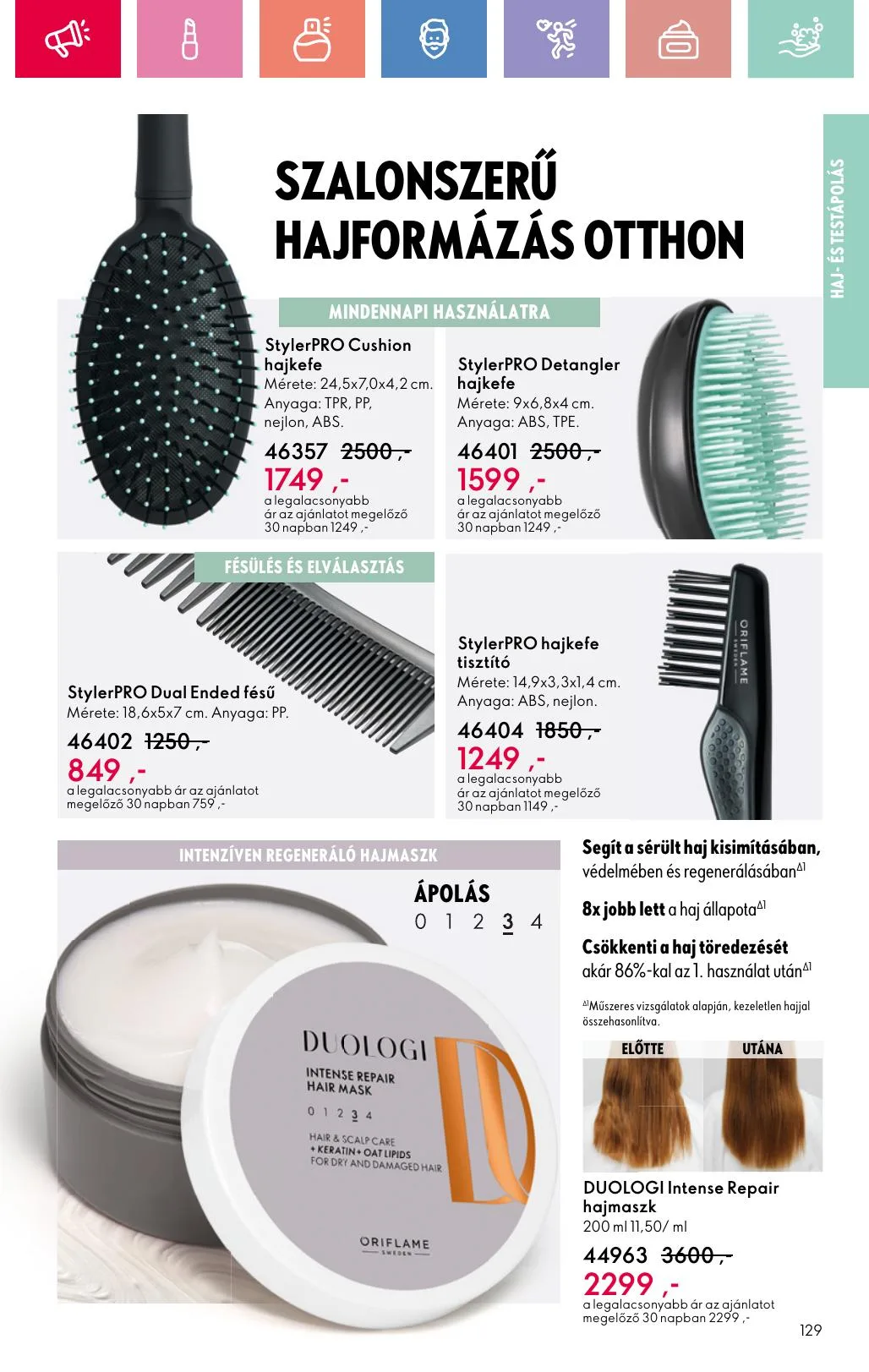 Oriflame akciós újság 07.06–07.26 – 129. oldal
