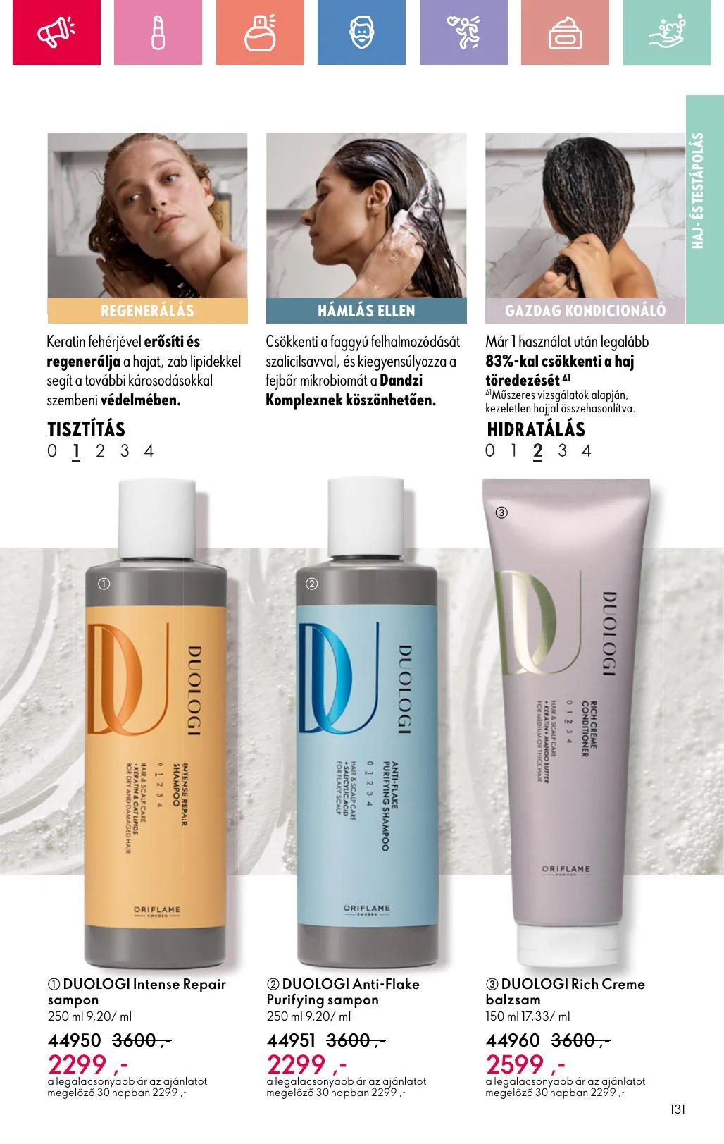 Oriflame akciós újság 07.06–07.26 – 131. oldal