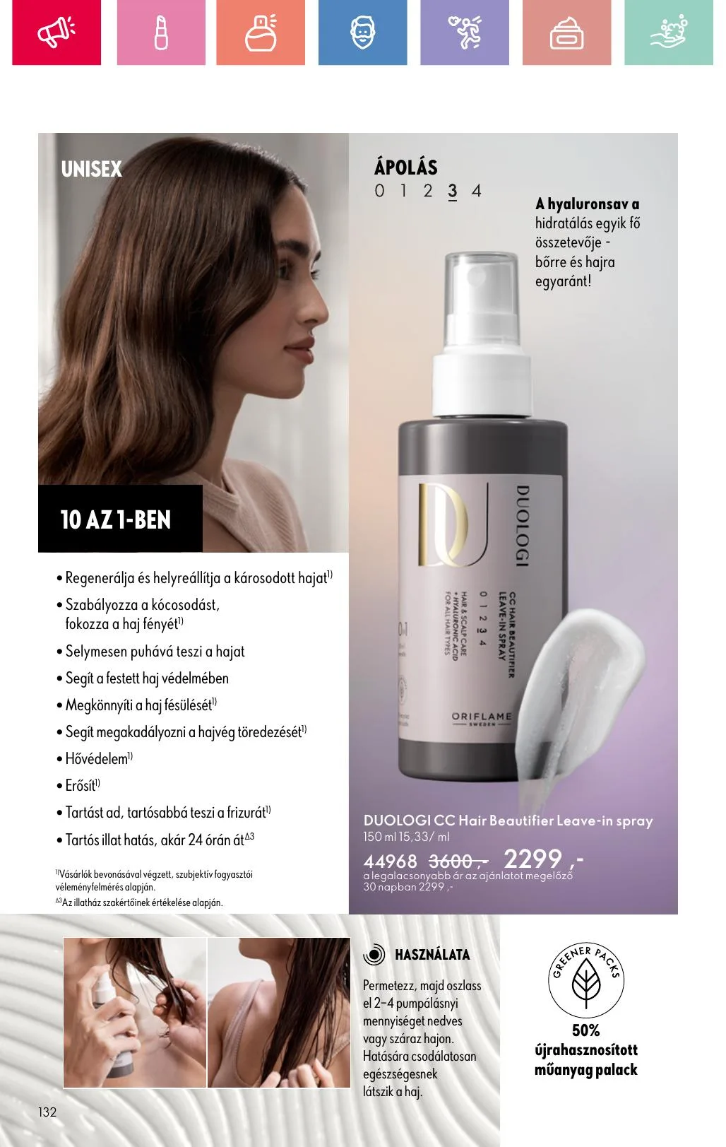 Oriflame akciós újság 07.06–07.26 – 132. oldal