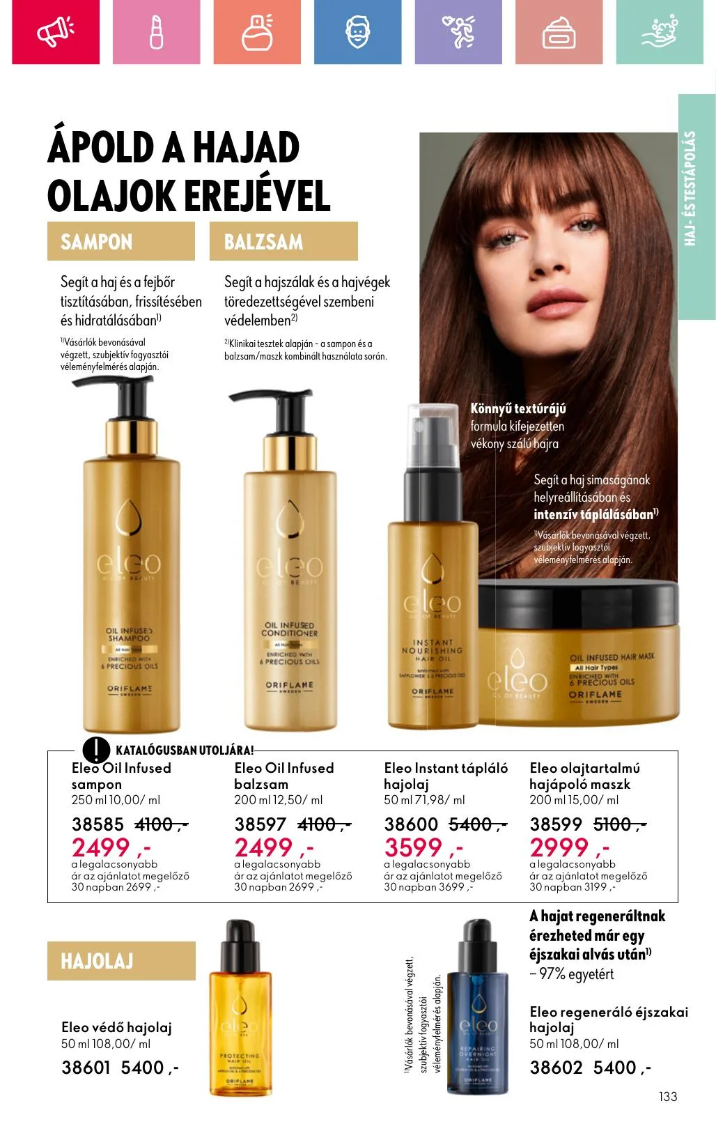 Oriflame akciós újság 07.06–07.26 – 133. oldal
