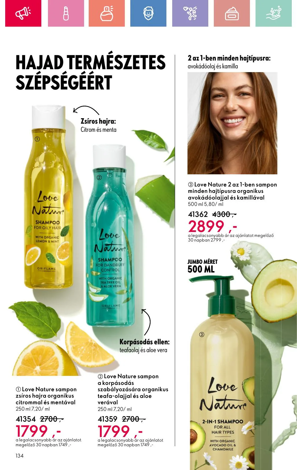 Oriflame akciós újság 07.06–07.26 – 134. oldal