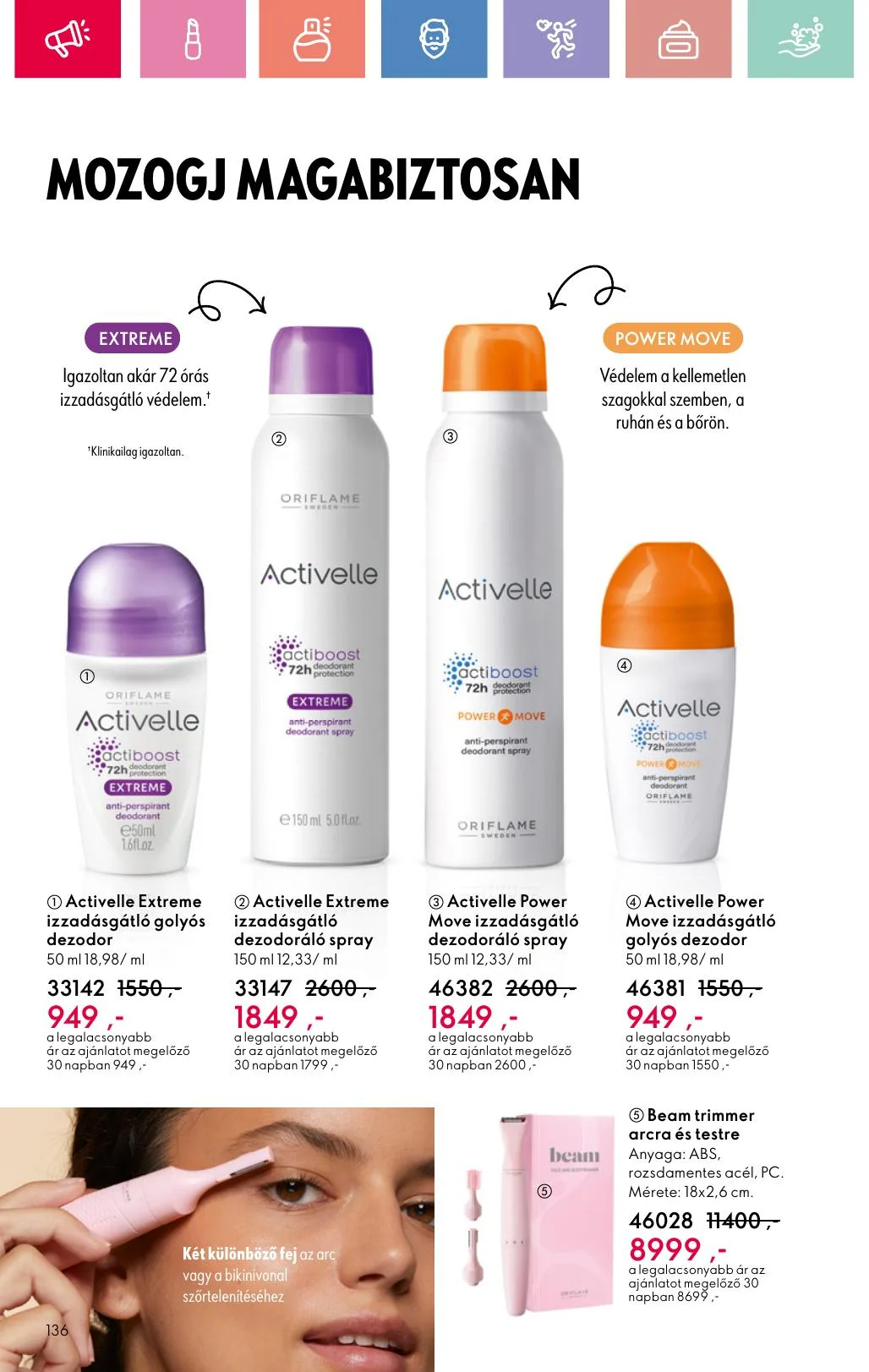 Oriflame akciós újság 07.06–07.26 – 136. oldal