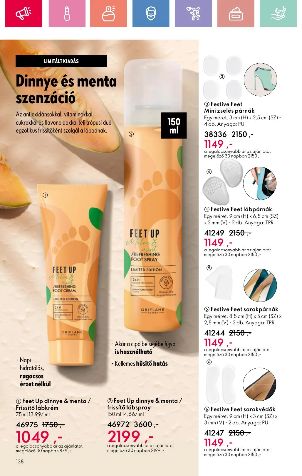 Oriflame akciós újság 07.06–07.26 – 138. oldal