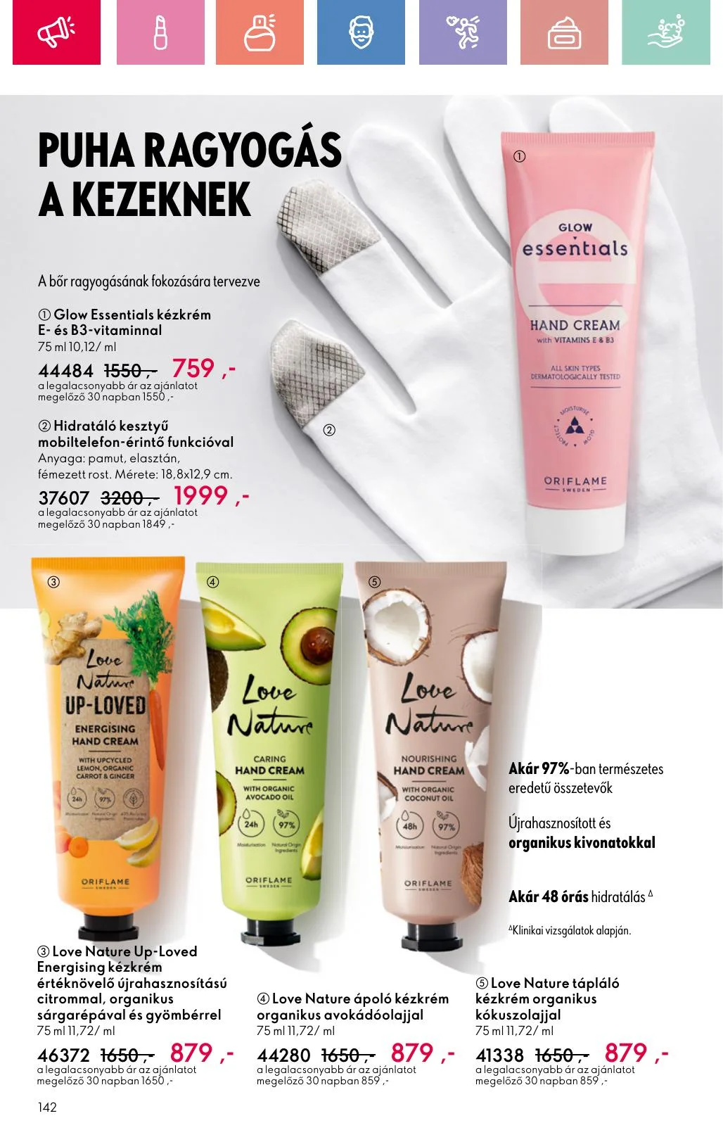 Oriflame akciós újság 07.06–07.26 – 142. oldal